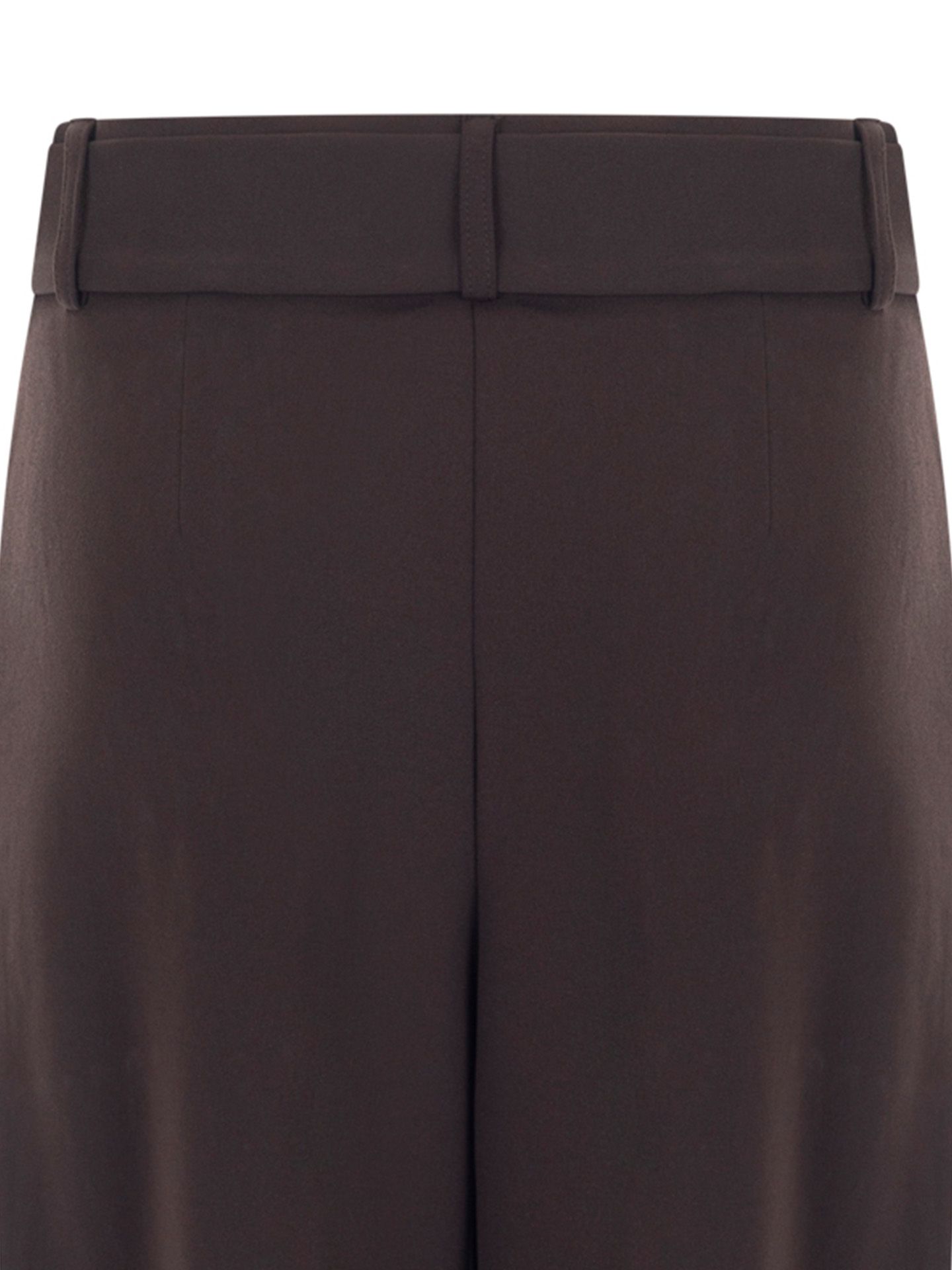 NED Wide Leg Broek Casper Bruin 00084175-5800