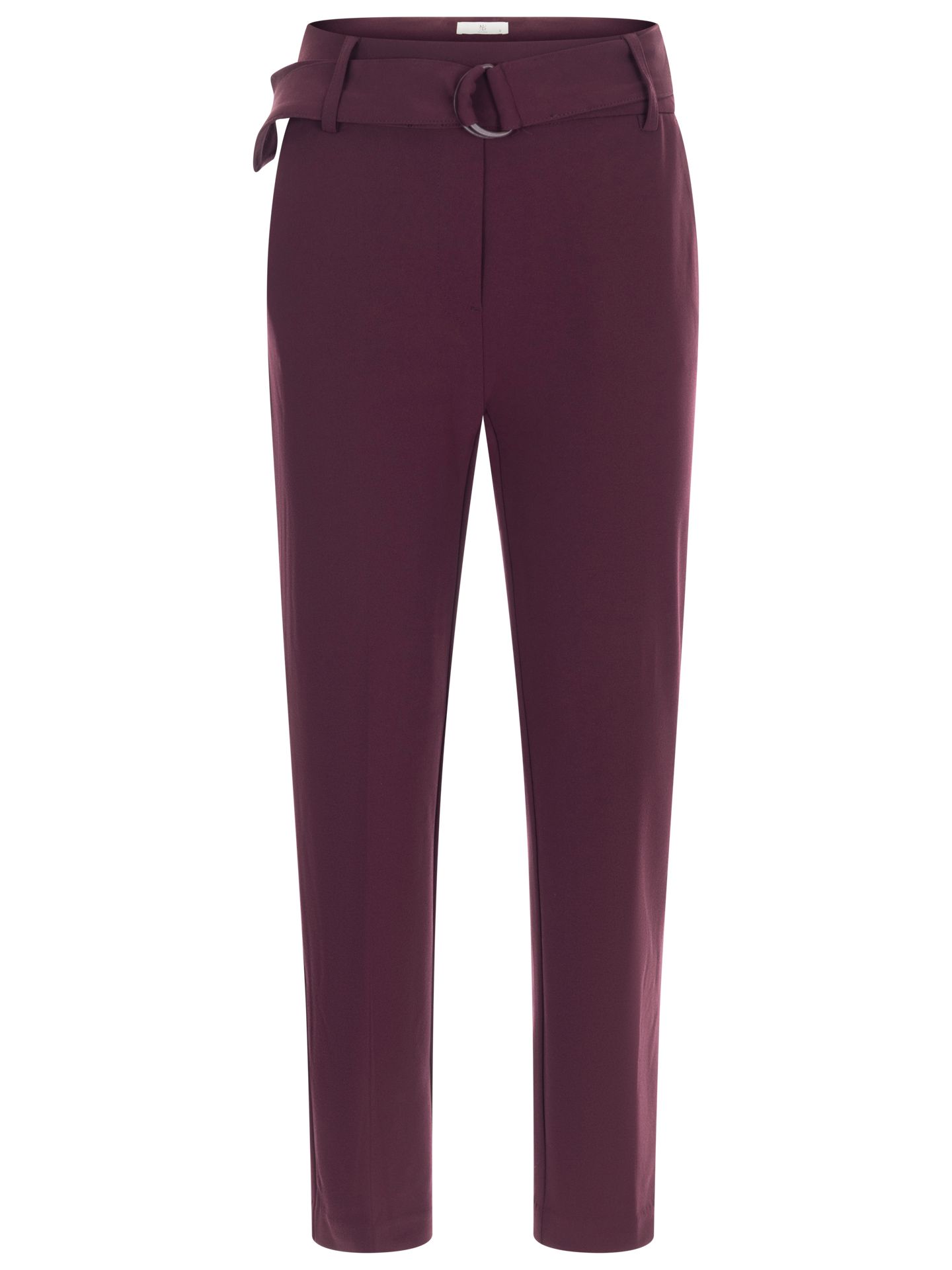 NED Slim Fit Broek Jillian Rood 00084177-3600