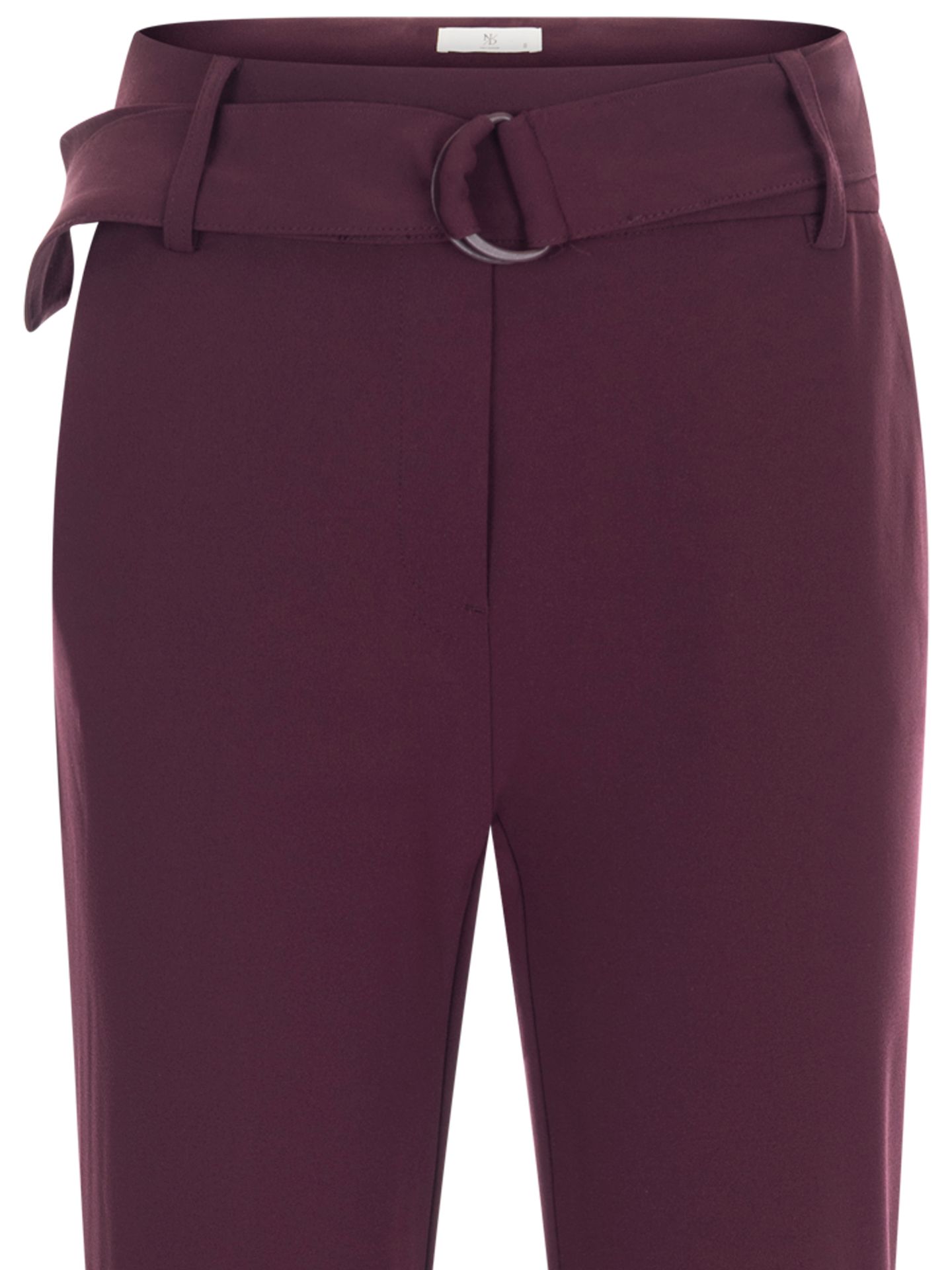 NED Slim Fit Broek Jillian Rood 00084177-3600