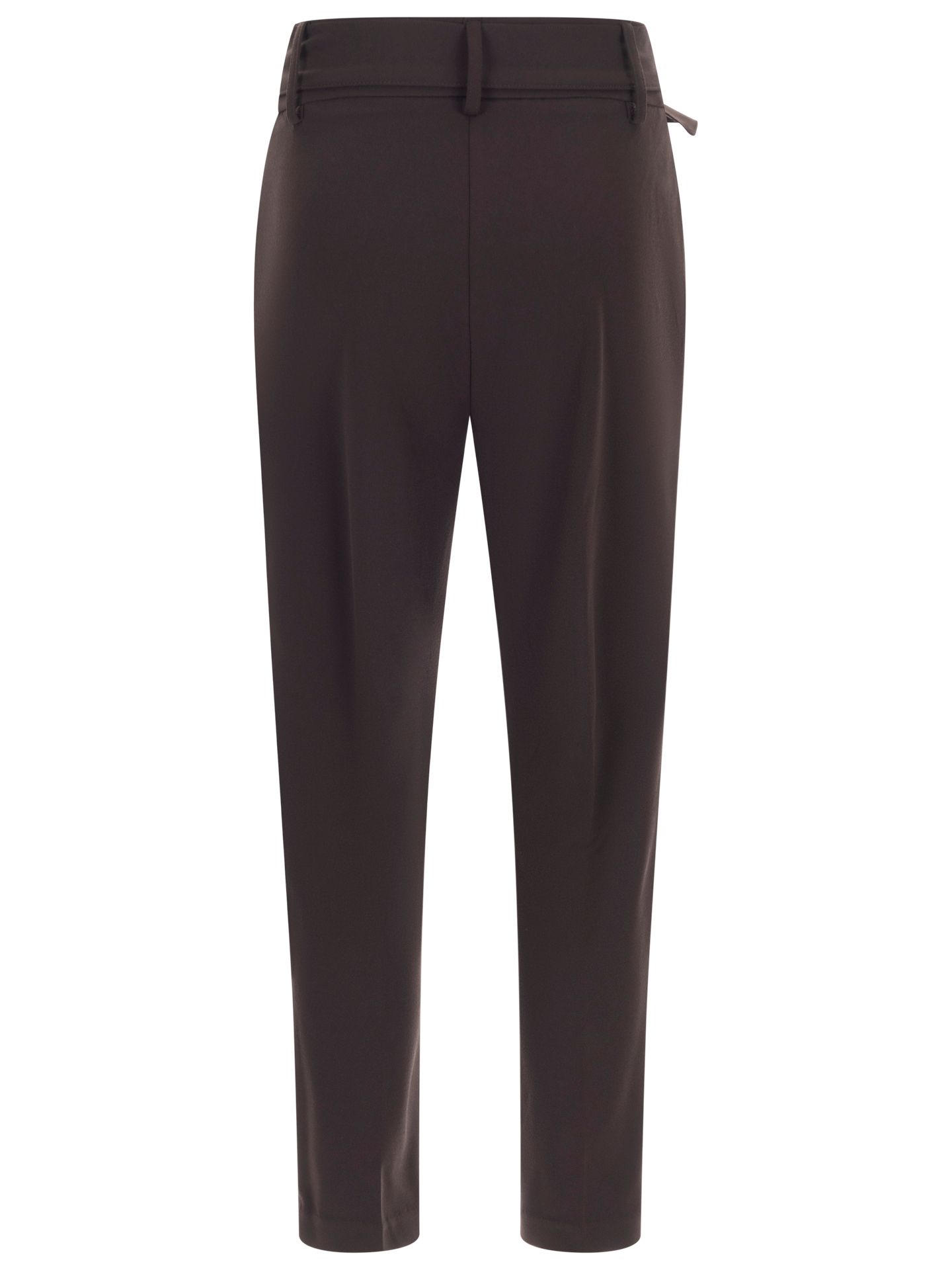 NED Slim Fit Broek Jillian Bruin 00084177-5800