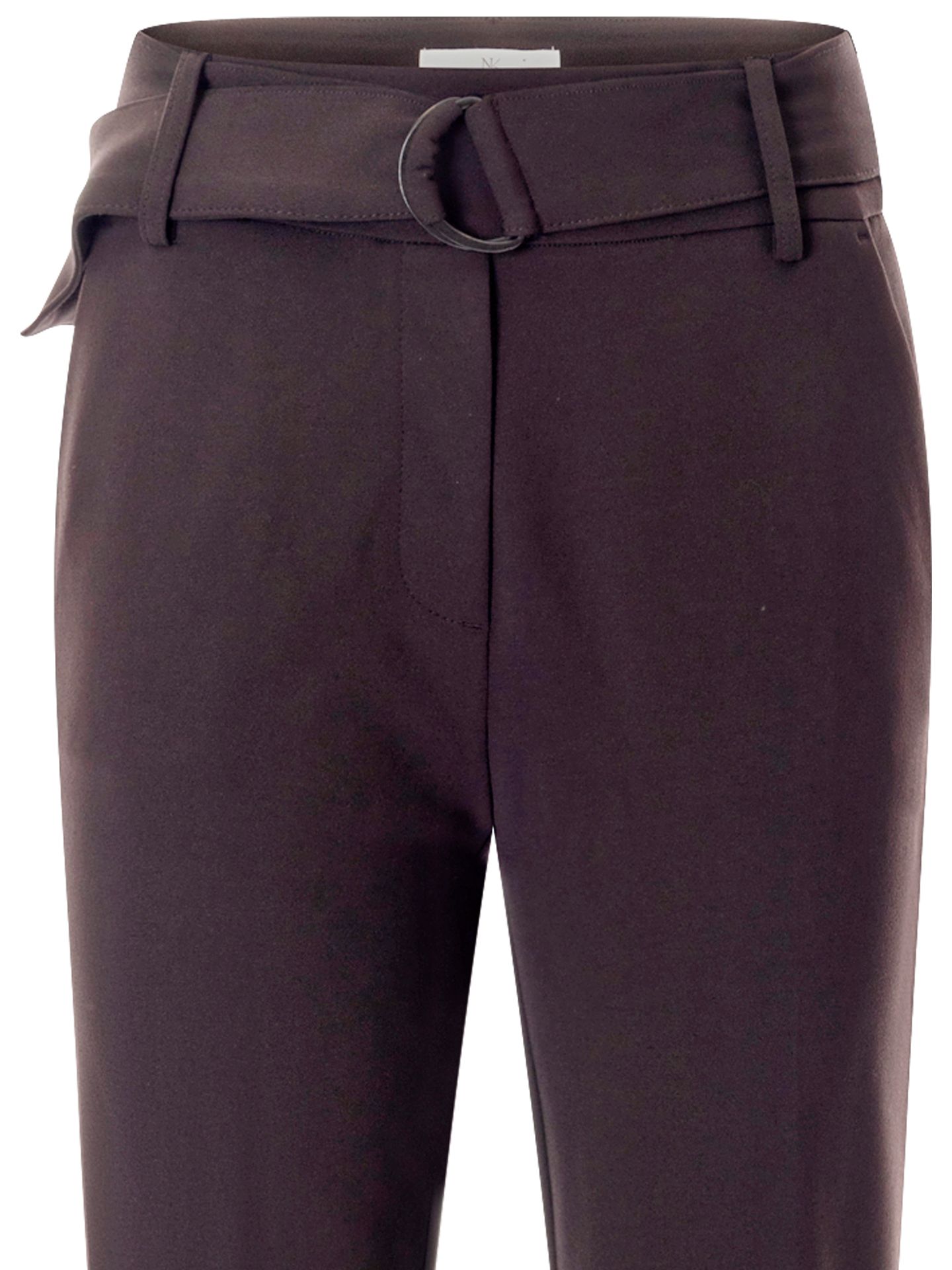 NED Slim Fit Broek Jillian Bruin 00084177-5800