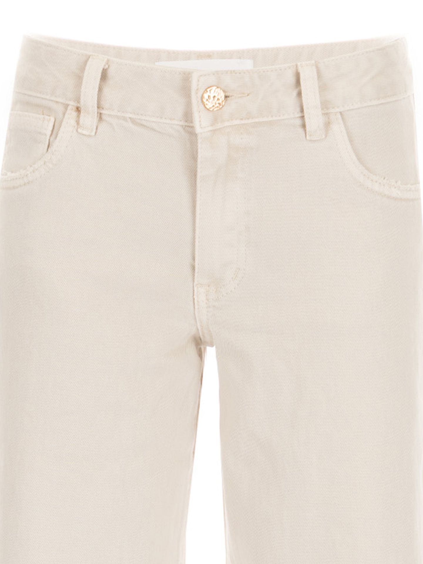 Queen Hearts Wide Jeans Rachel Beige 00084182-5200
