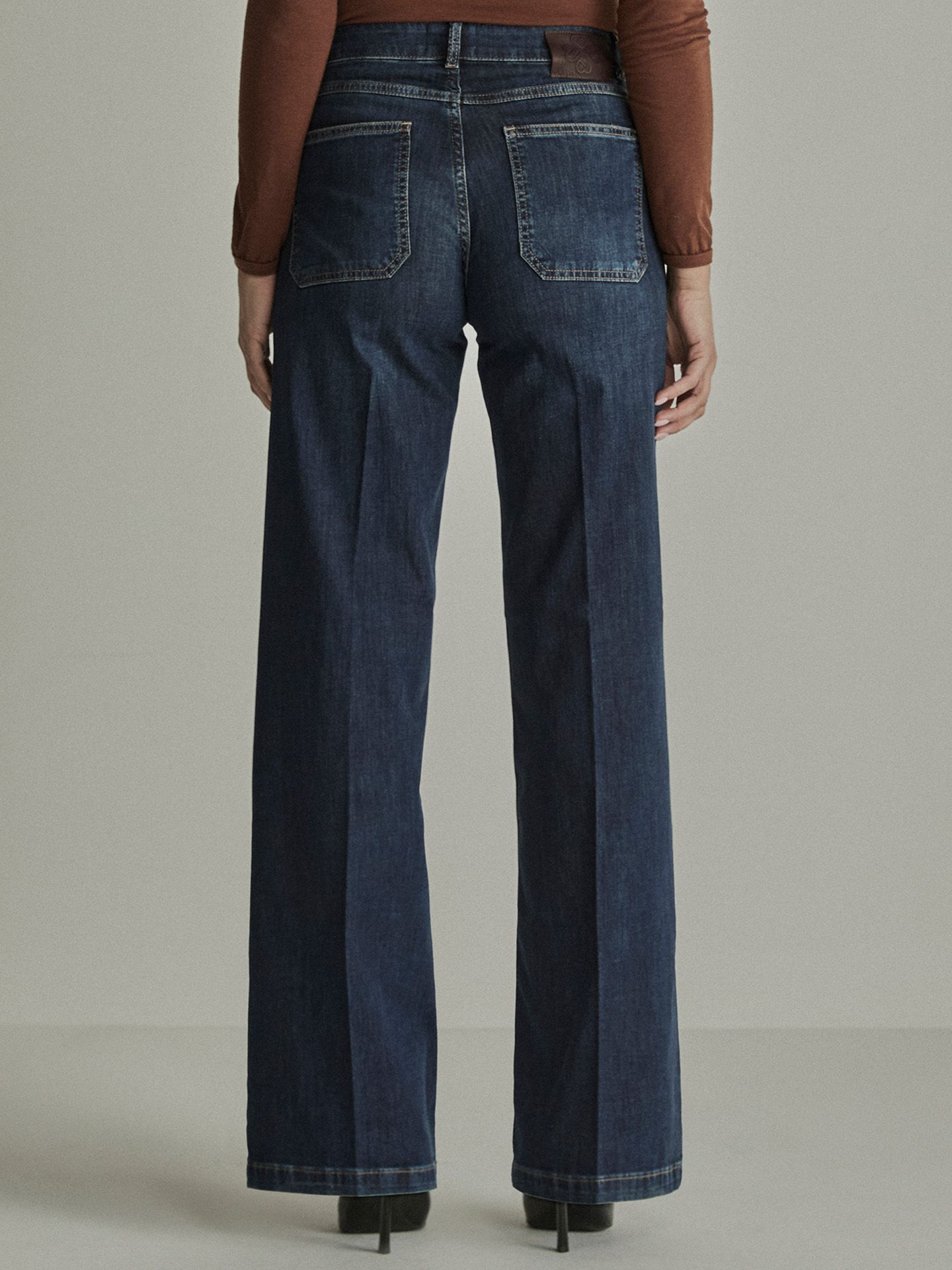 Para Mi Wide Jeans Mira Blauw 00084195-800