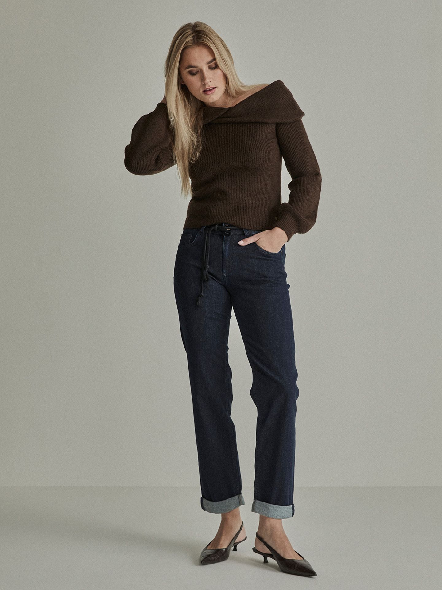 Para Mi Straight Jeans Bobby Blauw 00084197-581