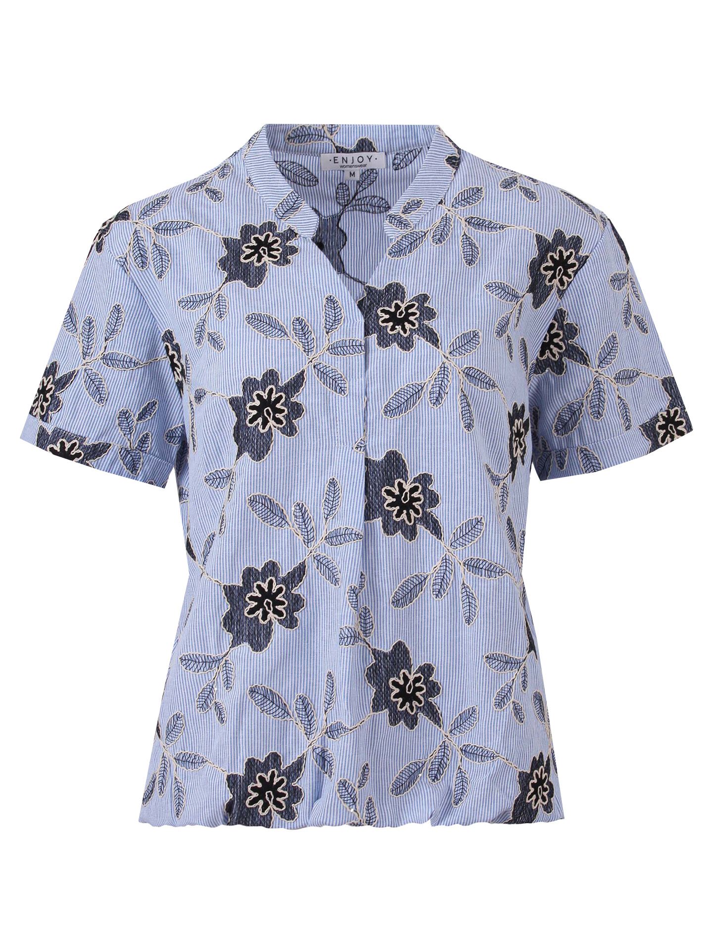 Enjoy Womenswear Blouse Nina Blauw 00084209-1350