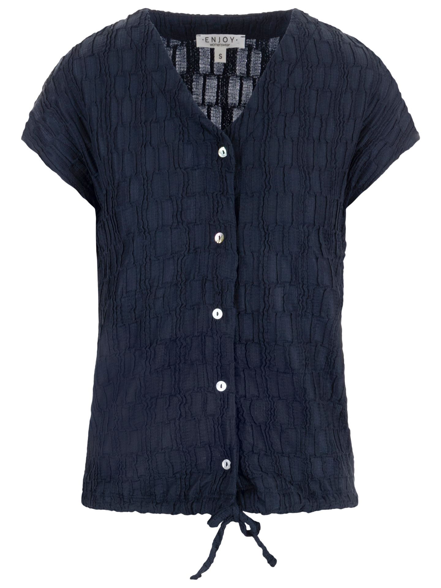 Enjoy Womenswear Blouse Marielle Blauw 00084220-1500