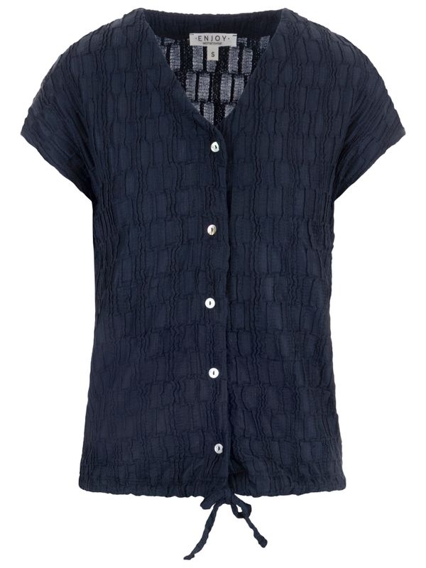 Enjoy Womenswear Blouse Marielle Blauw 2900081288039