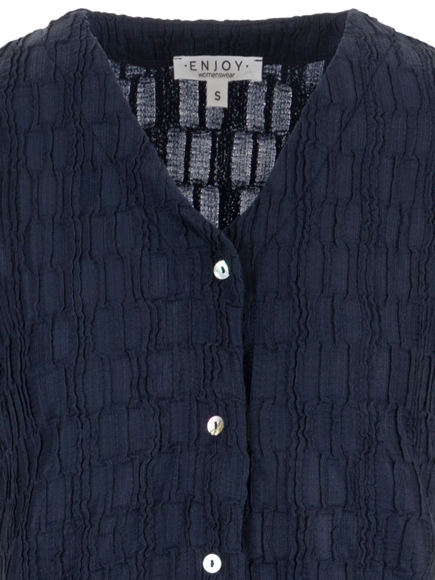 Enjoy Womenswear Blouse Marielle Blauw 00084220-1500