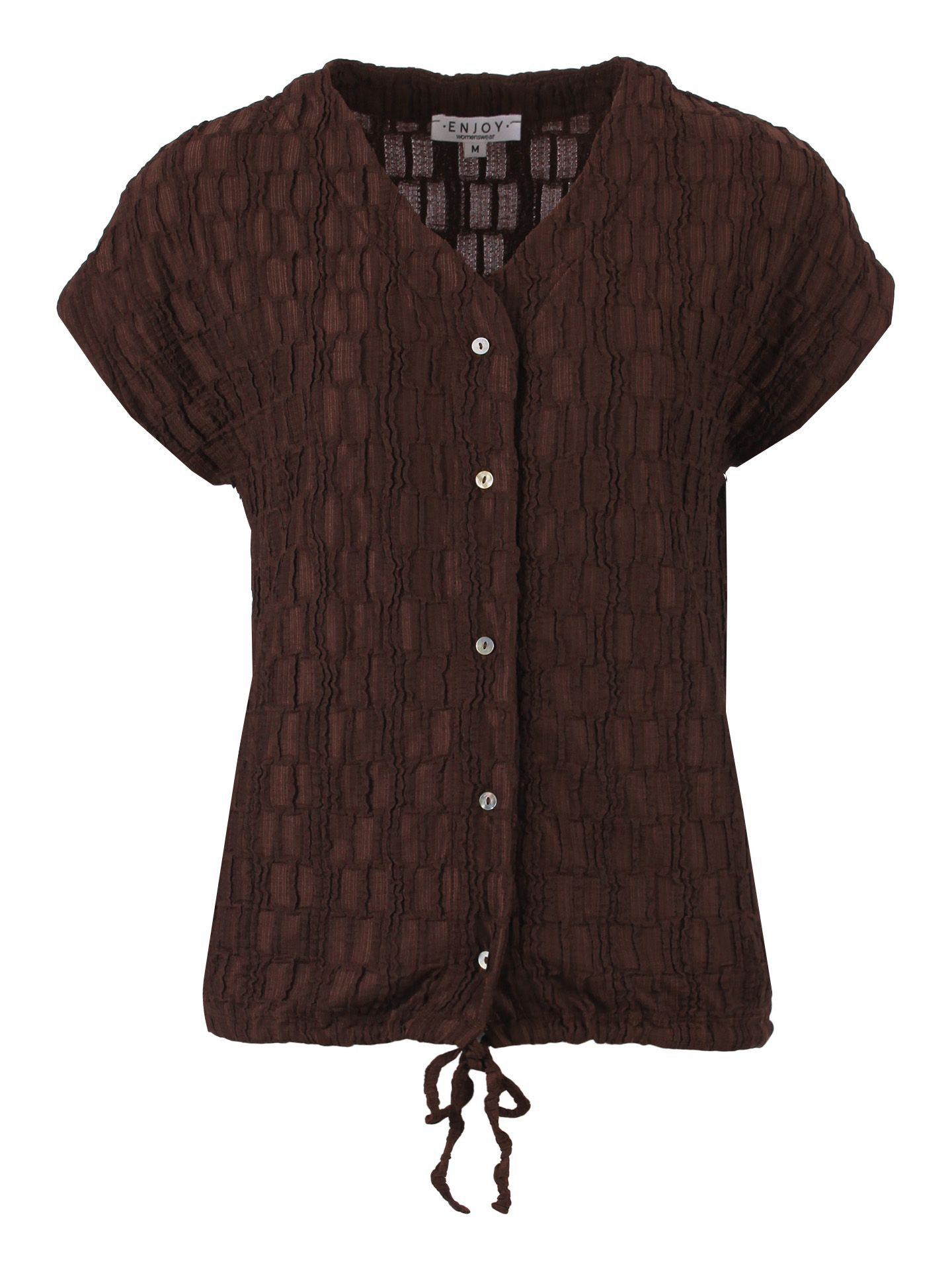 Enjoy Womenswear Blouse Marielle Bruin 00084220-5800