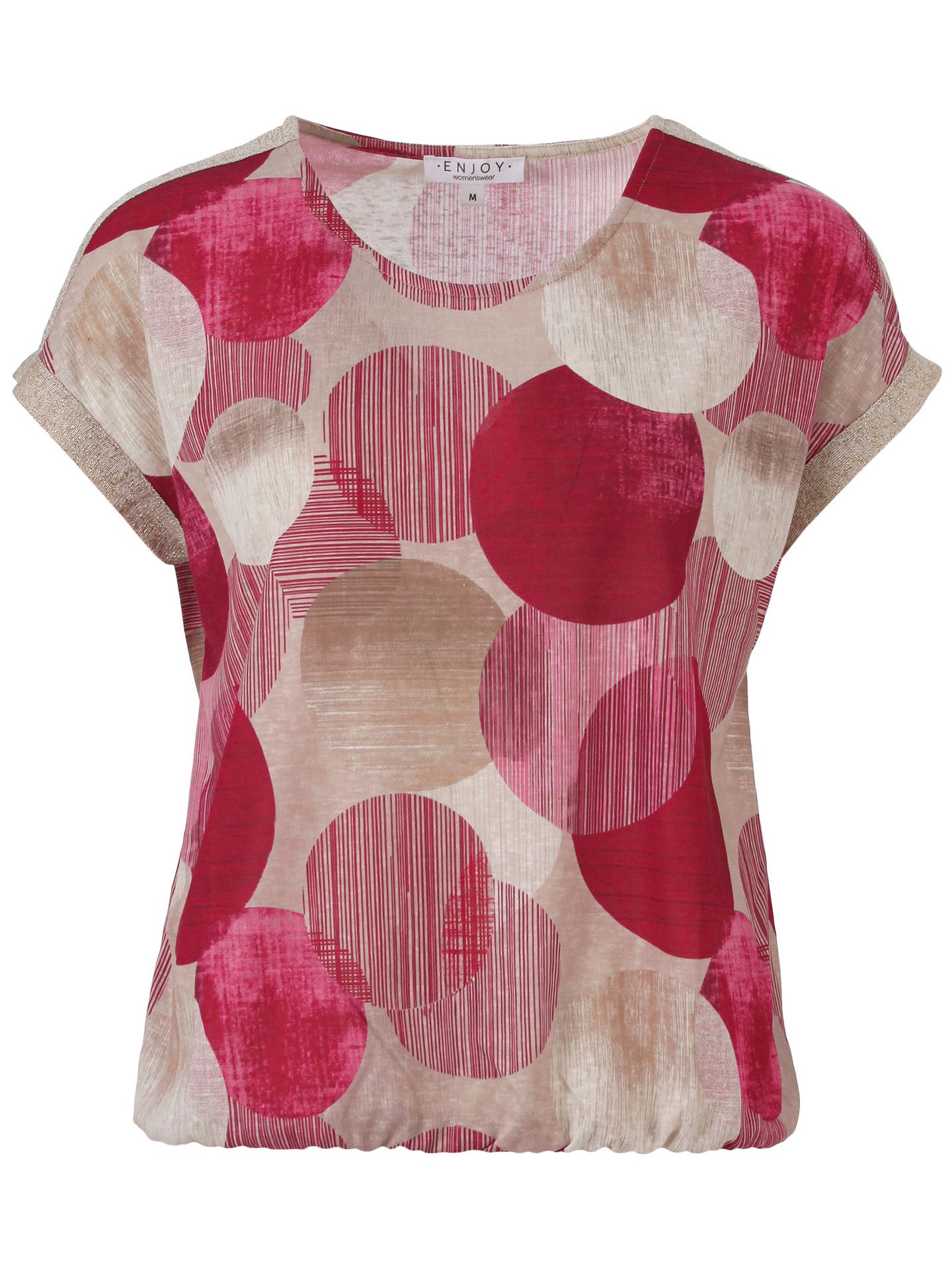 Enjoy Womenswear T-shirt Elisa Roze 00084222-3900