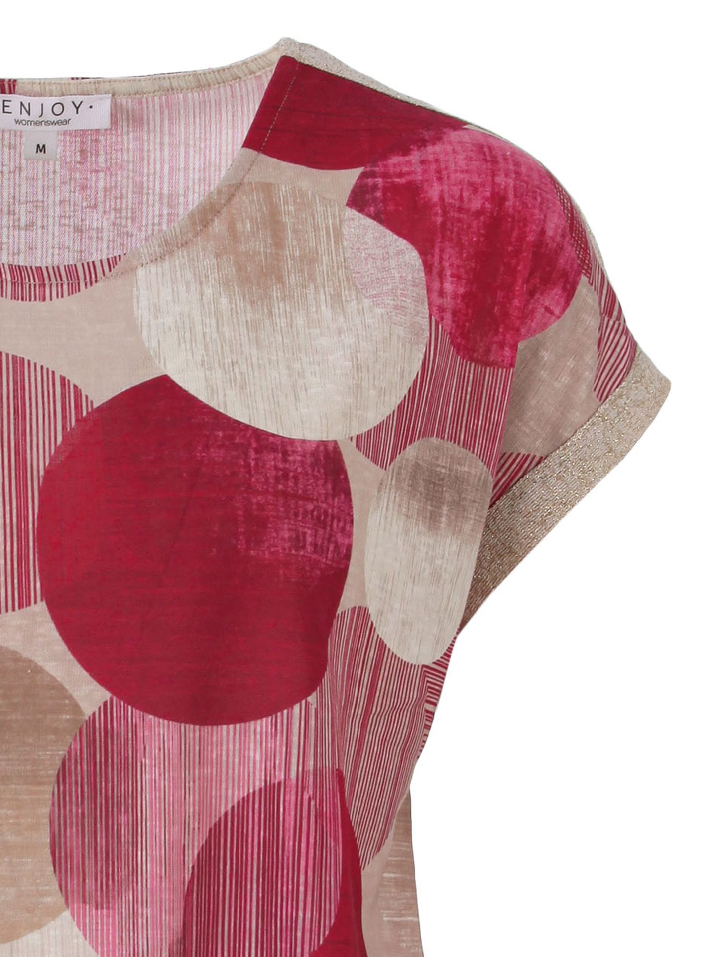 Enjoy Womenswear T-shirt Elisa Roze 00084222-3900