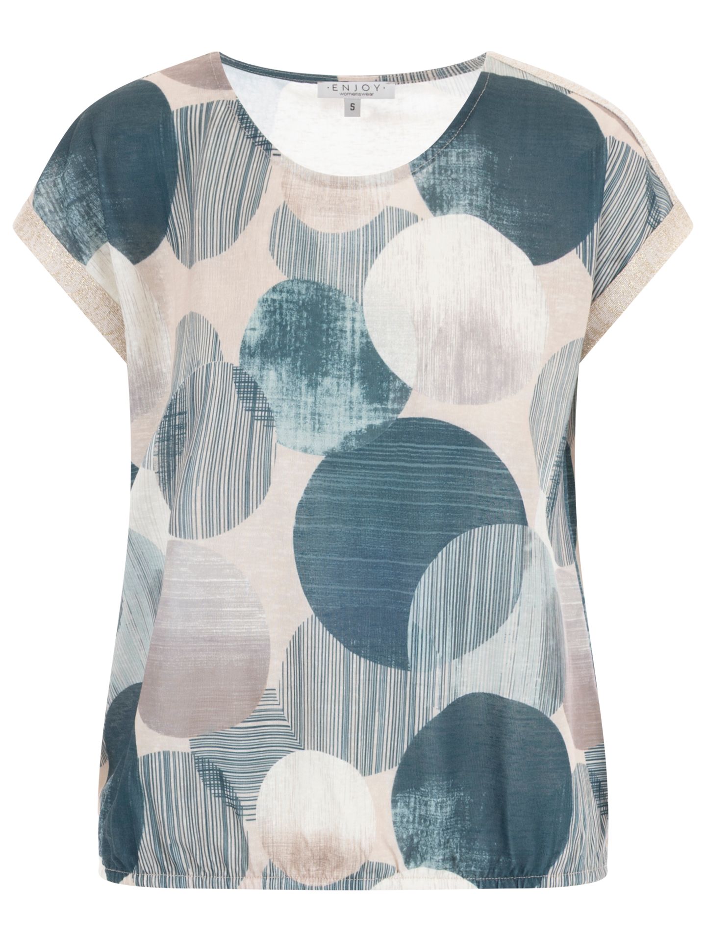 Enjoy Womenswear T-shirt Elisa Groen 00084222-6500