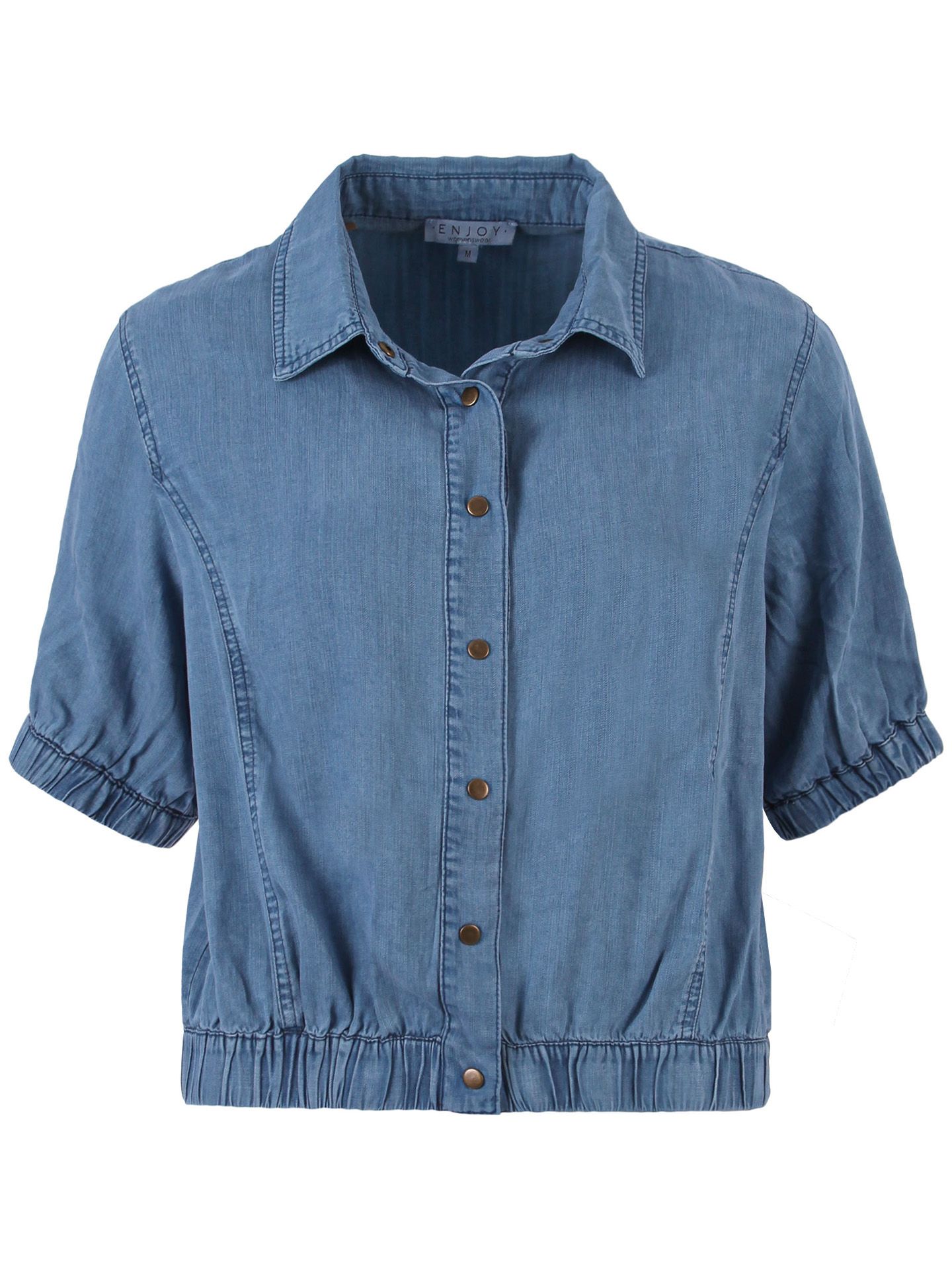 Enjoy Womenswear Blouse Hanne Blauw 00084225-1850