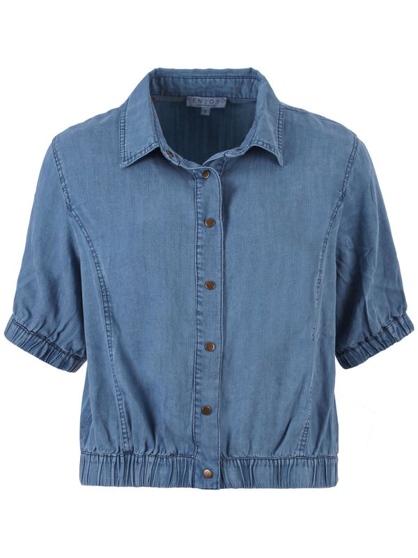 Enjoy Womenswear Blouse Hanne Blauw 2900081295051