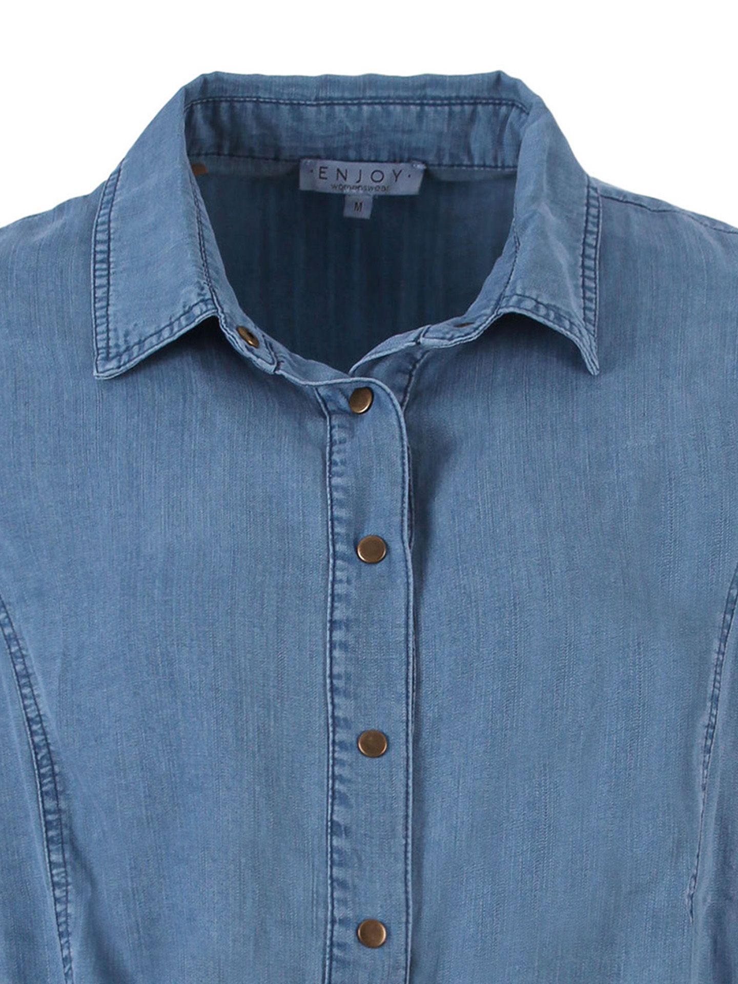 Enjoy Womenswear Blouse Hanne Blauw 00084225-1850