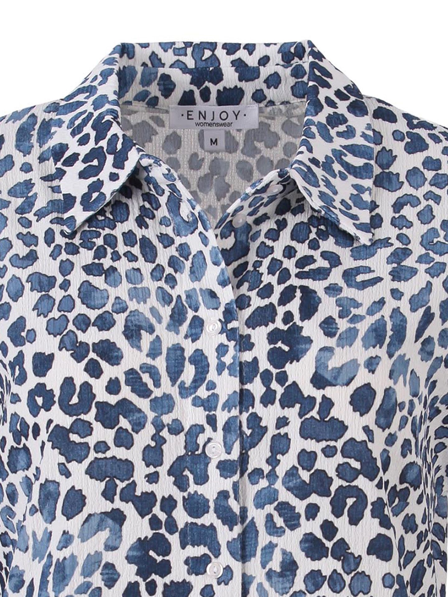 Enjoy Womenswear Blouse Karin Blauw 00084232-1500