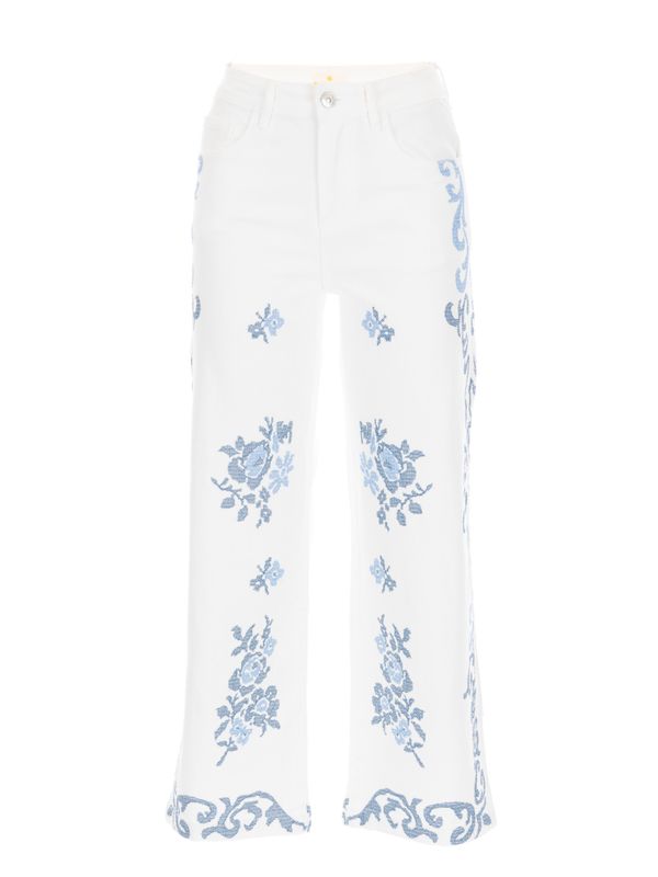 Maison Onado Wide Jeans Romy Off white 2900081311065