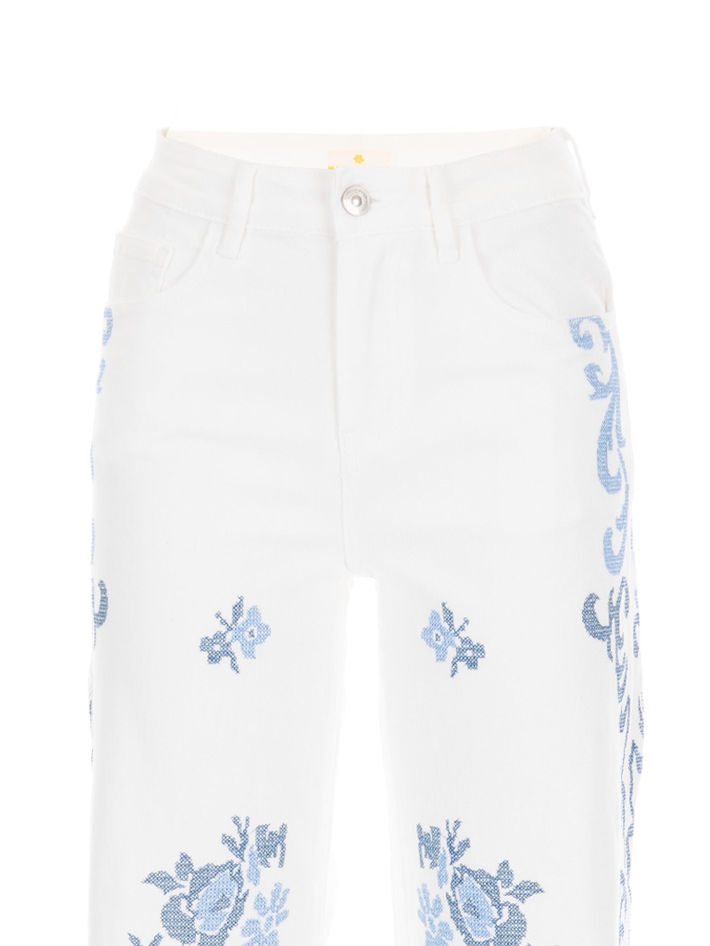 Maison Onado Wide Jeans Romy Off white 00084234-5000