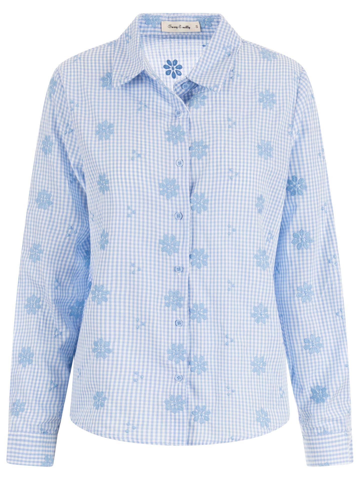 Suzzy & milly Blouse Hanna Blauw 00084242-1600