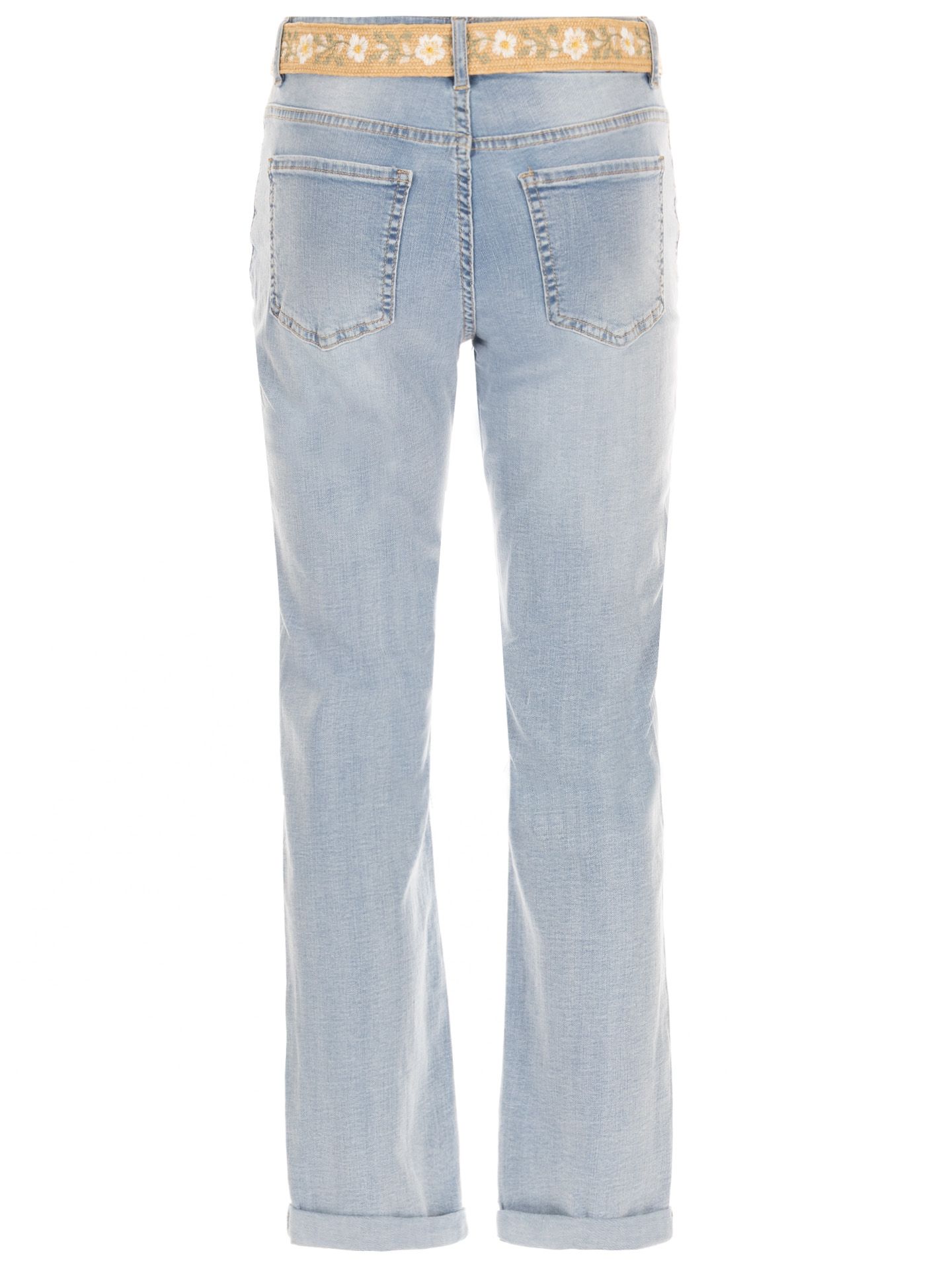 Maison Onado Slim Fit Jeans Anne Blauw 00084243-500