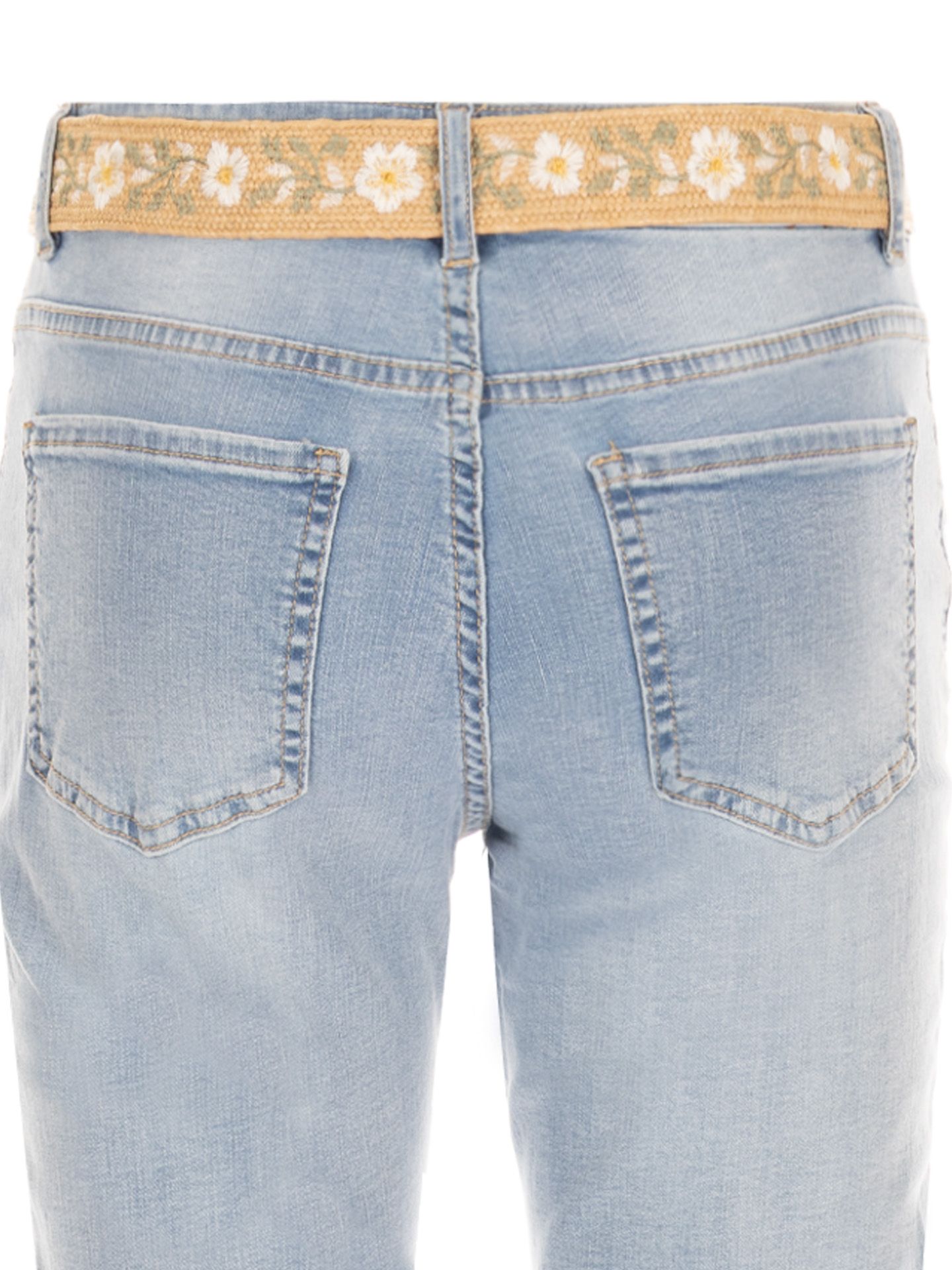 Maison Onado Slim Fit Jeans Anne Blauw 00084243-500