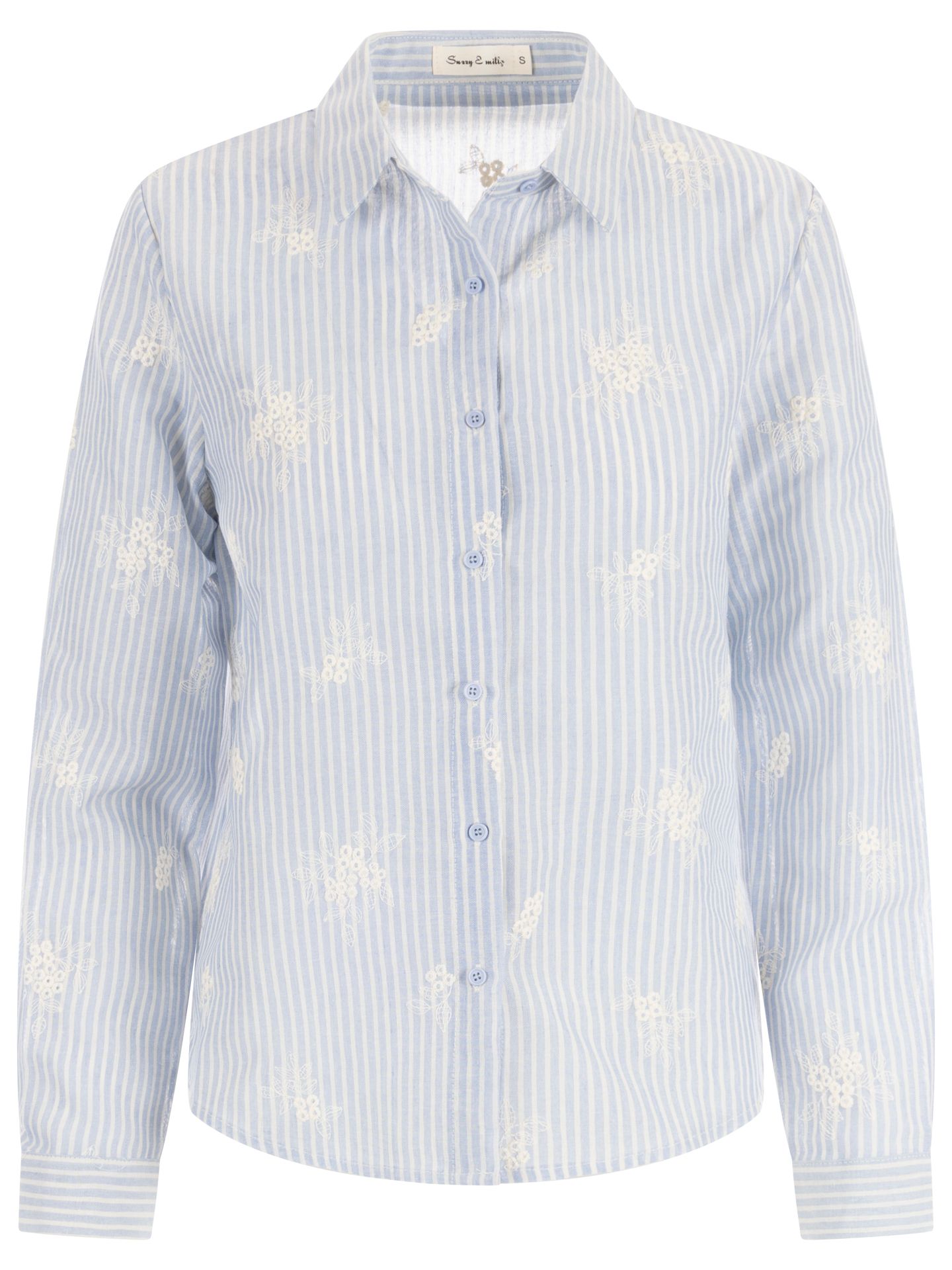 Suzzy & milly Blouse Isabel Blauw 00084244-1600