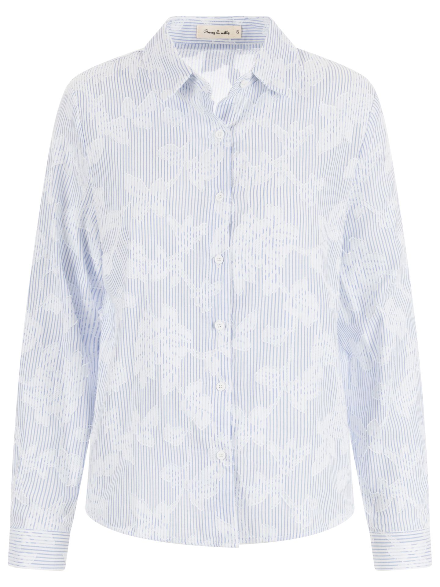 Suzzy & milly Blouse Michelle Blauw 00084248-1600