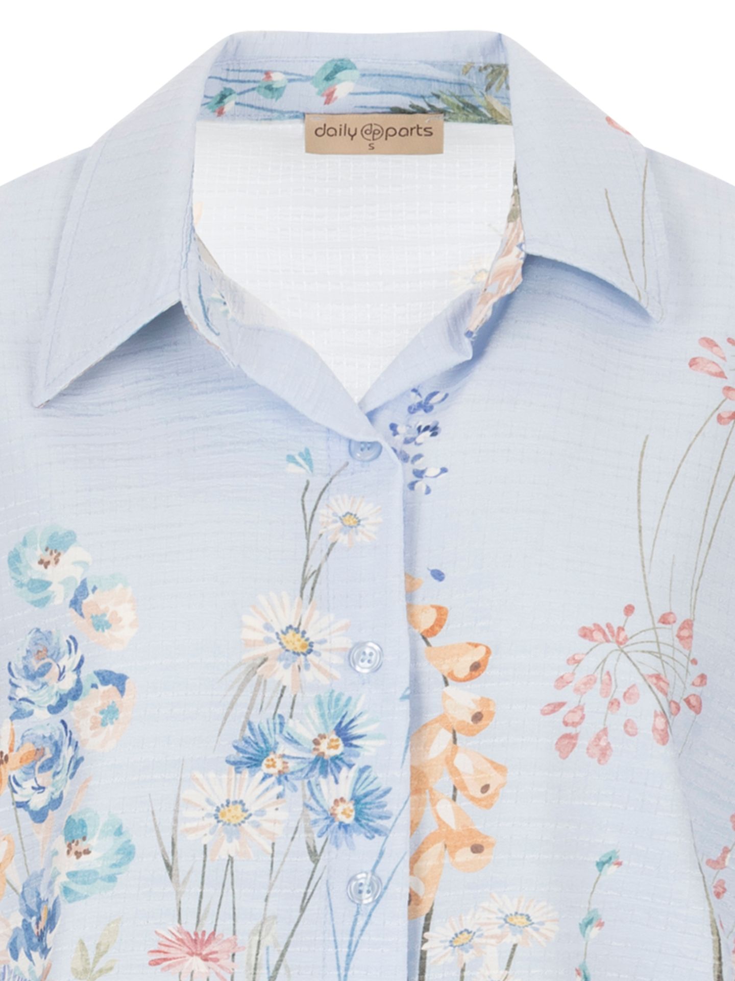 daily parts Blouse Mendy Blauw 00084250-1600