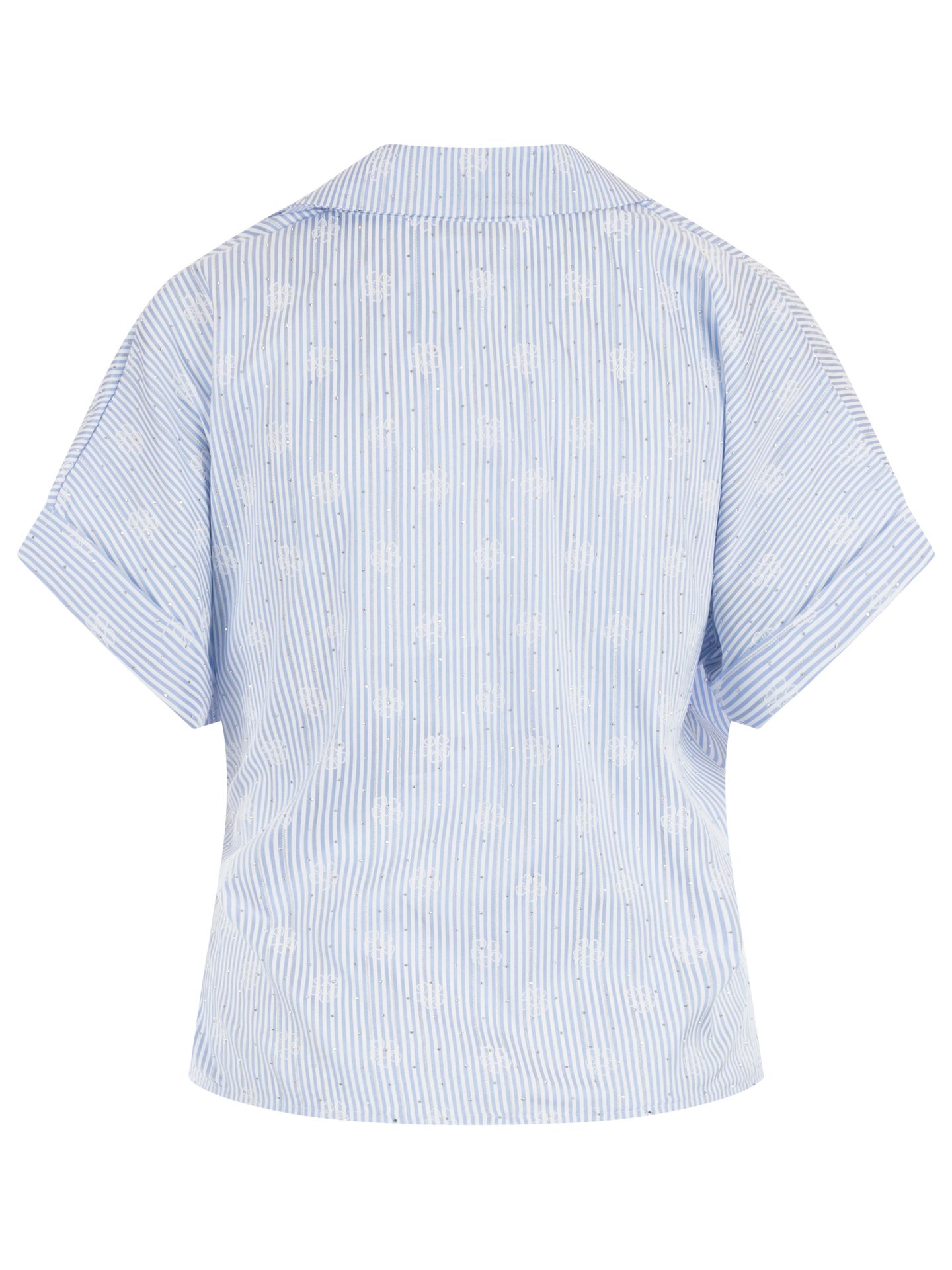 SAAR Blouse Vlitter Blauw 00084263-1600