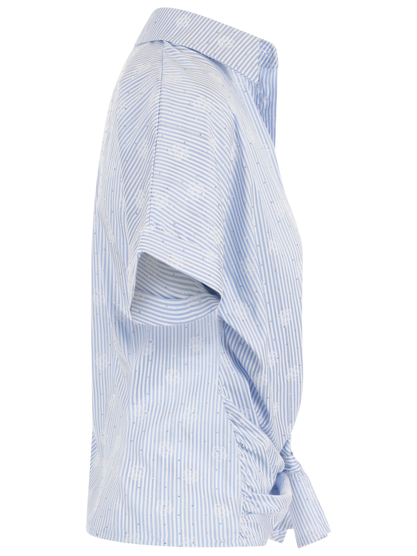 SAAR Blouse Vlitter Blauw 00084263-1600