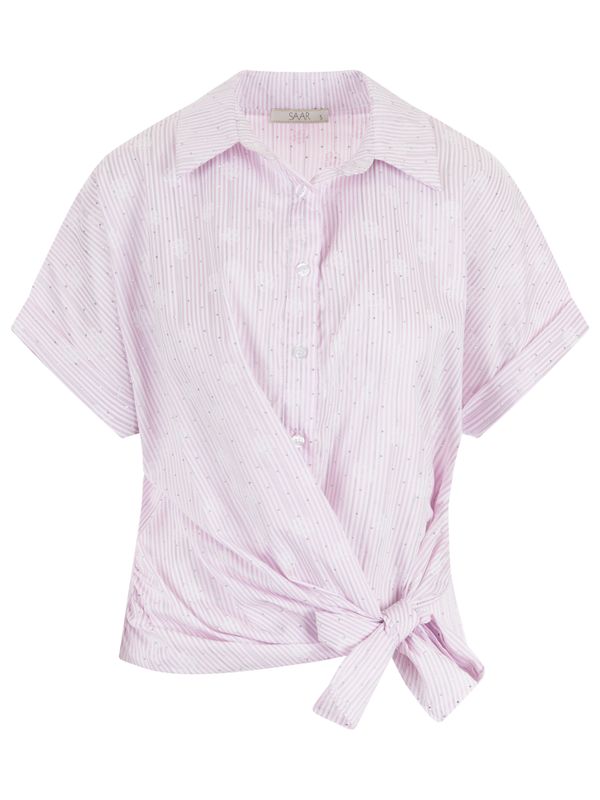 SAAR Blouse Vlitter Roze 2900081355069