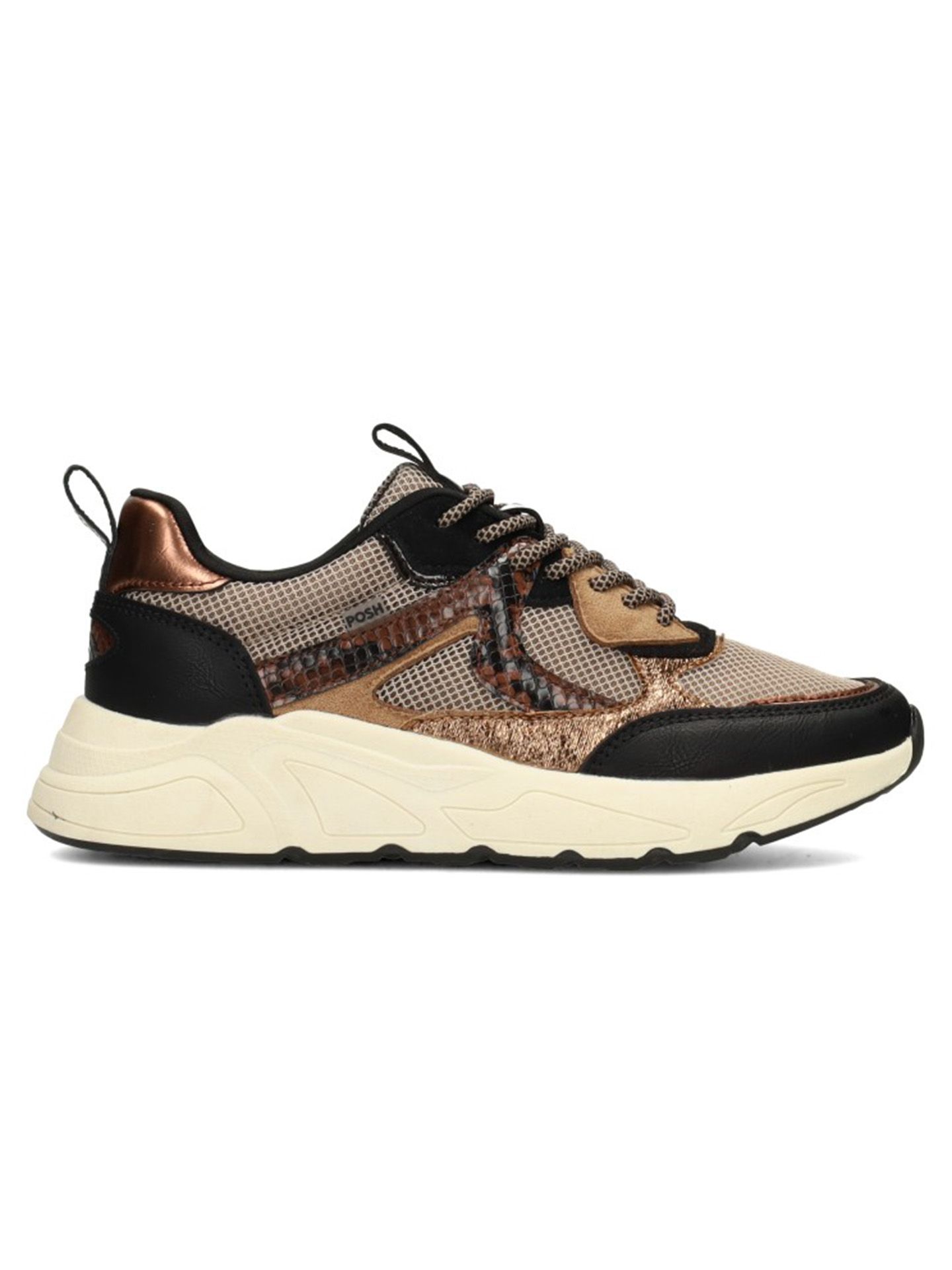 PS Poelman Sneaker Geertje Zwart 2900081383055
