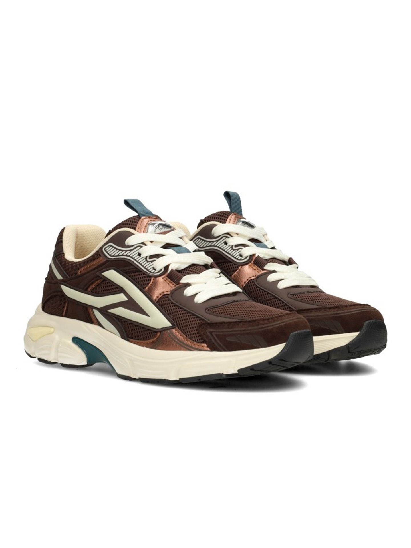 PS Poelman Sneaker Elise Bruin 00084282-5800
