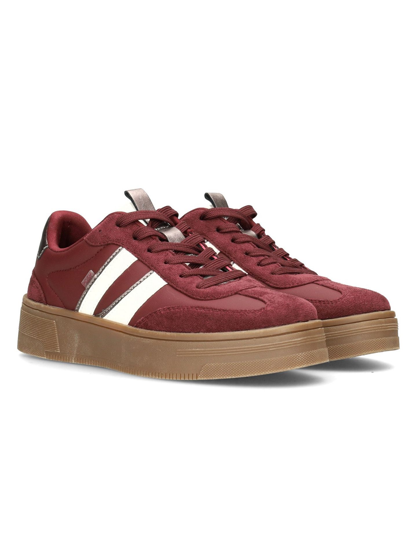 PS Poelman Sneakers Fleur Rood 00084284-3600