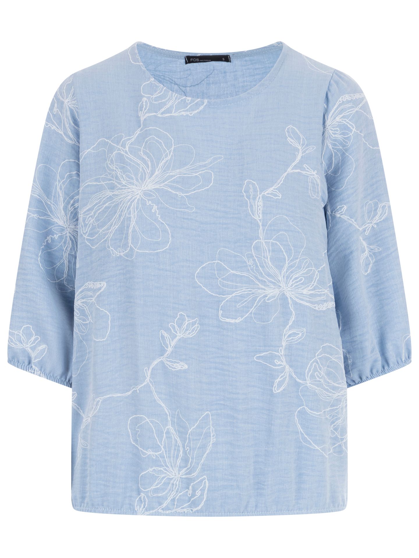 FOS Fashion Blouse Bobo Blauw 00084309-1600