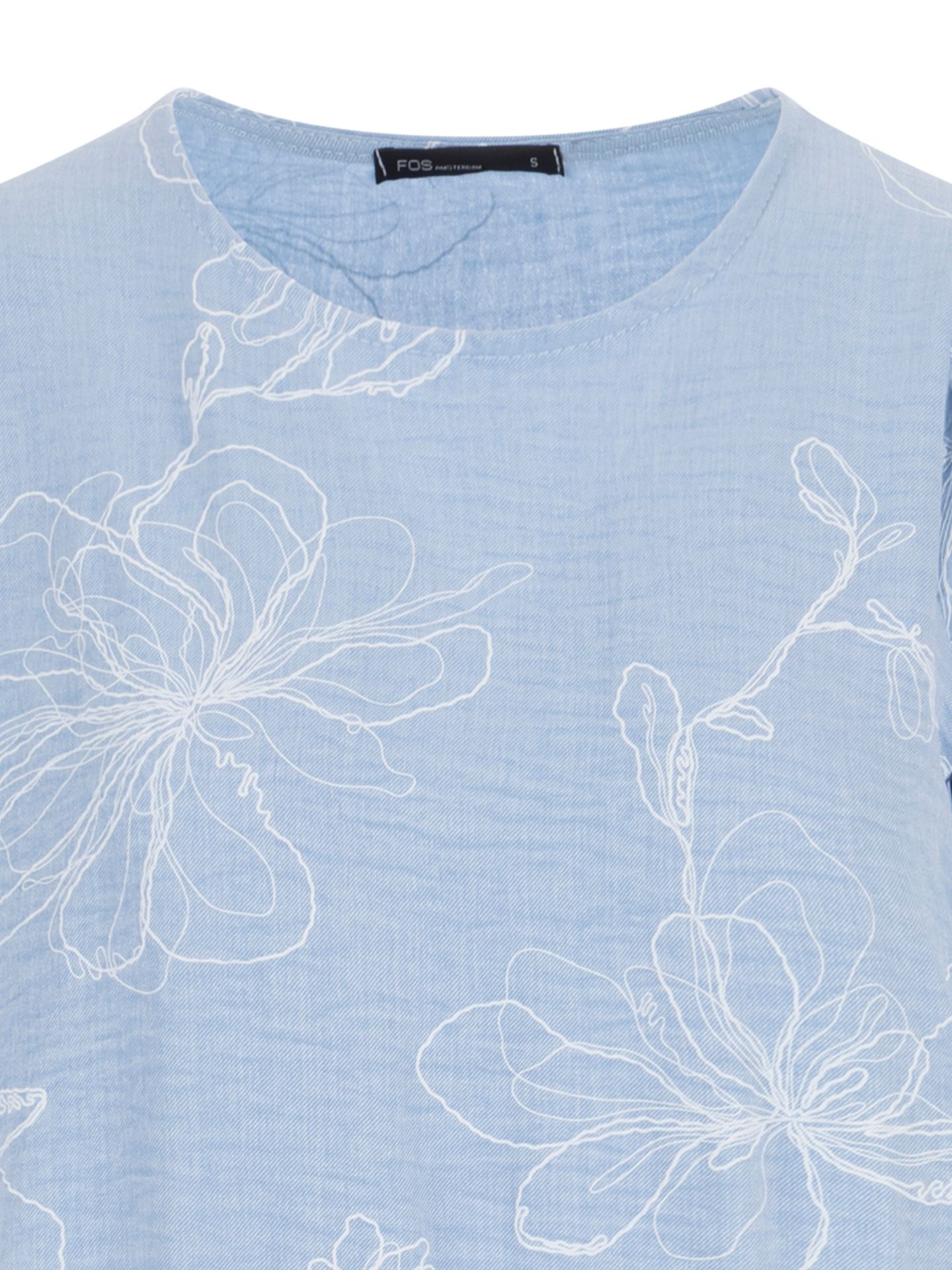 FOS Fashion Blouse Bobo Blauw 00084309-1600