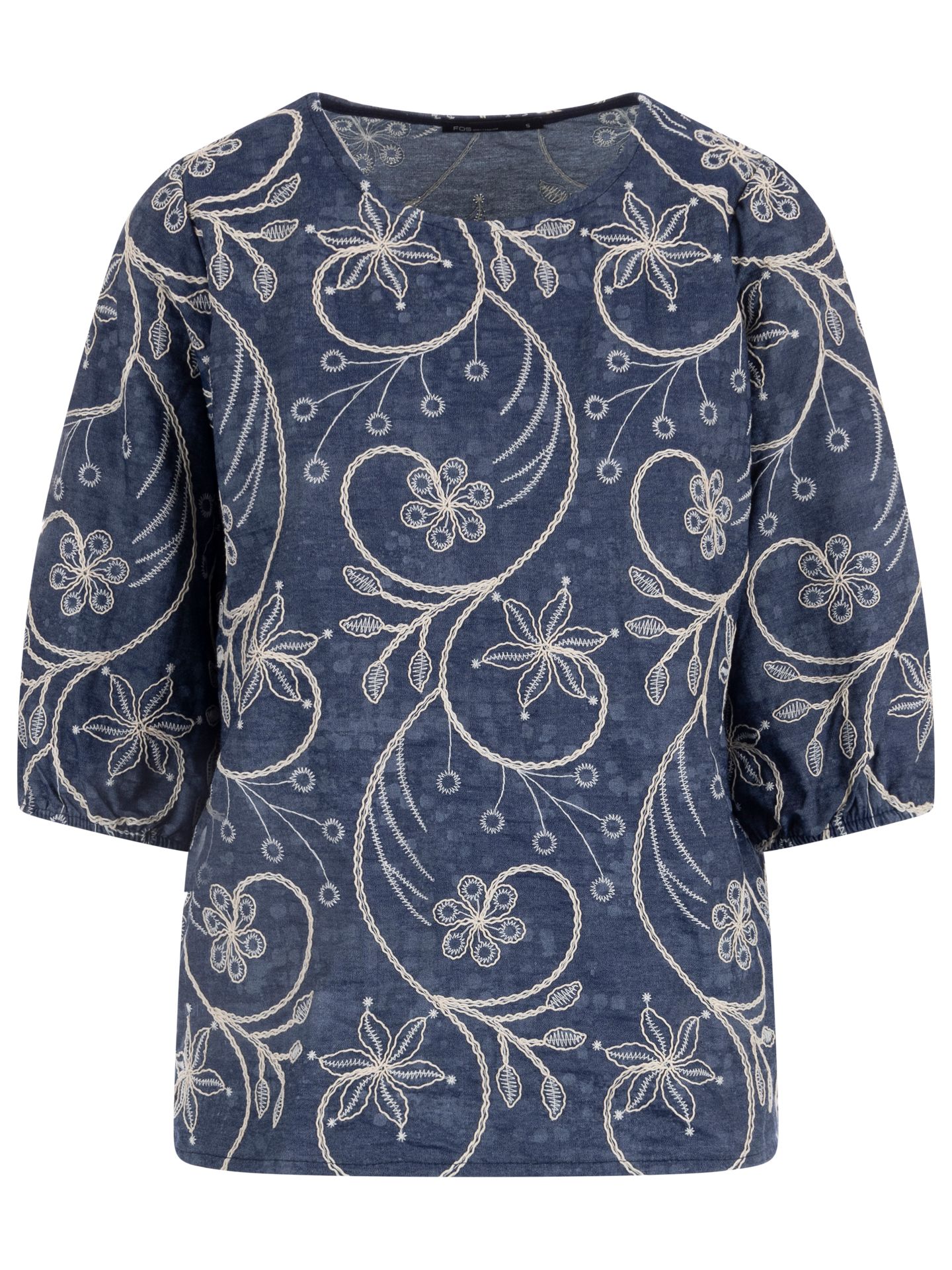 FOS Fashion Blouse Bibi Blauw 00084310-1500