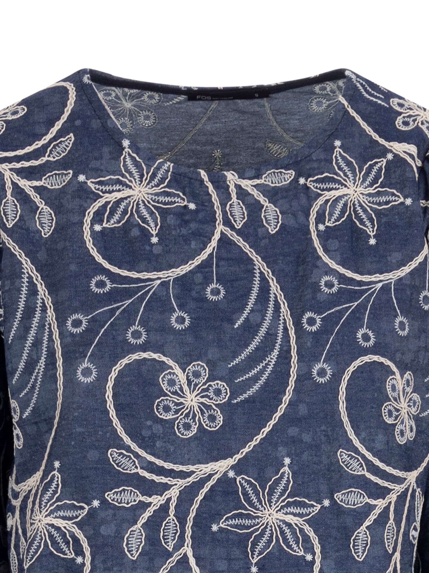FOS Fashion Blouse Bibi Blauw 00084310-1500