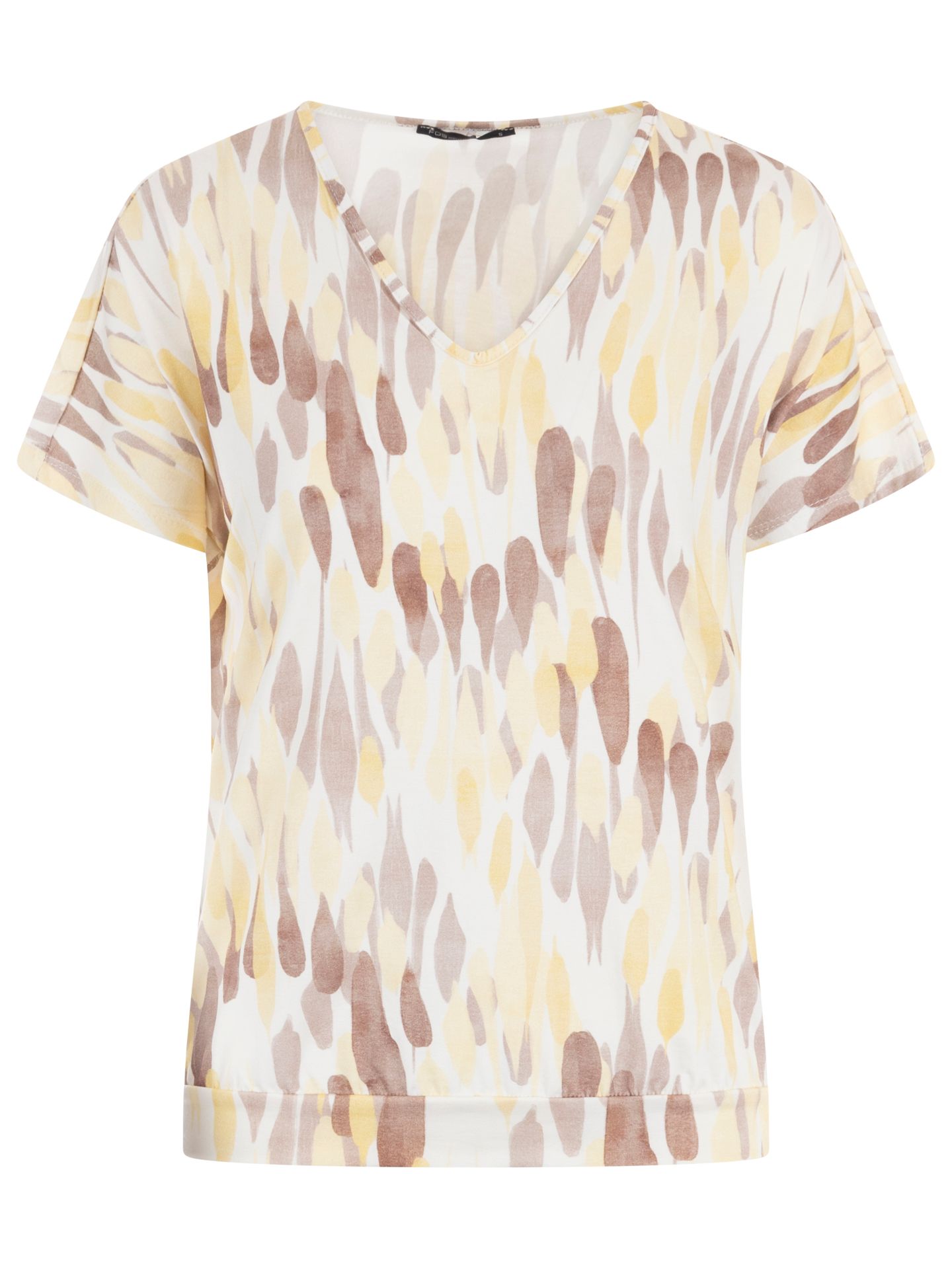 FOS Fashion T-shirt Bella Geel 00084312-2800