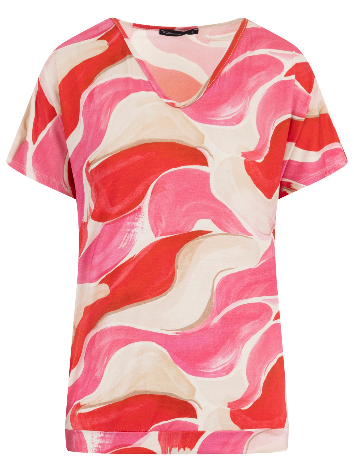 FOS Fashion T-shirt Bella Roze 00084313-4000