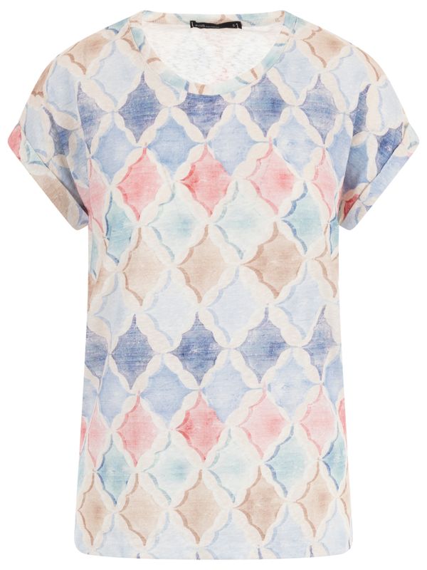 FOS Fashion T-shirt tinus Blauw 2900081445043