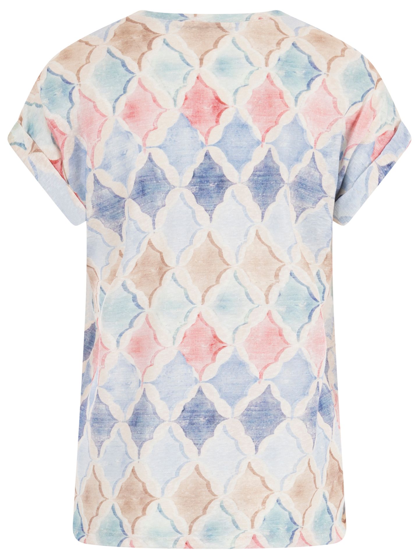 FOS Fashion T-shirt tinus Blauw 00084315-1600