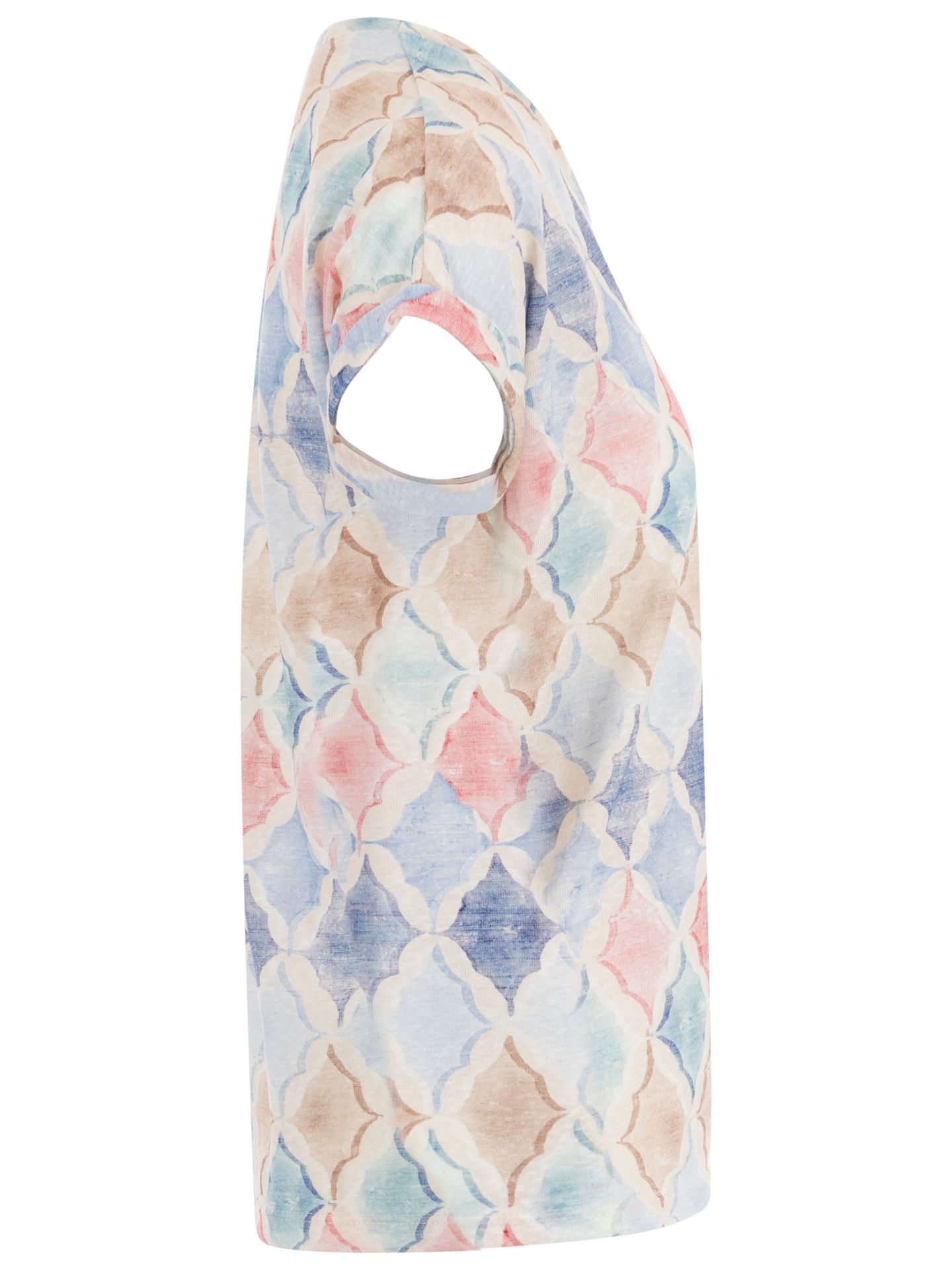 FOS Fashion T-shirt tinus Blauw 00084315-1600