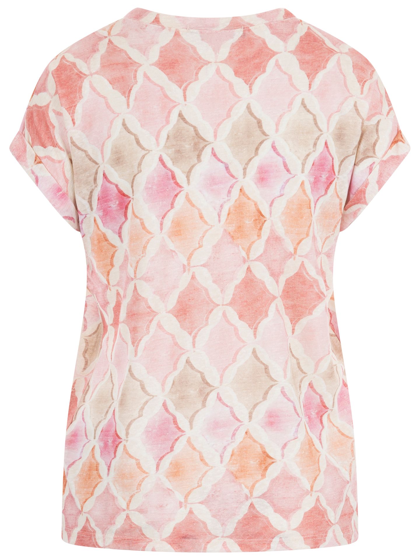 FOS Fashion T-shirt tinus Roze 00084315-4700