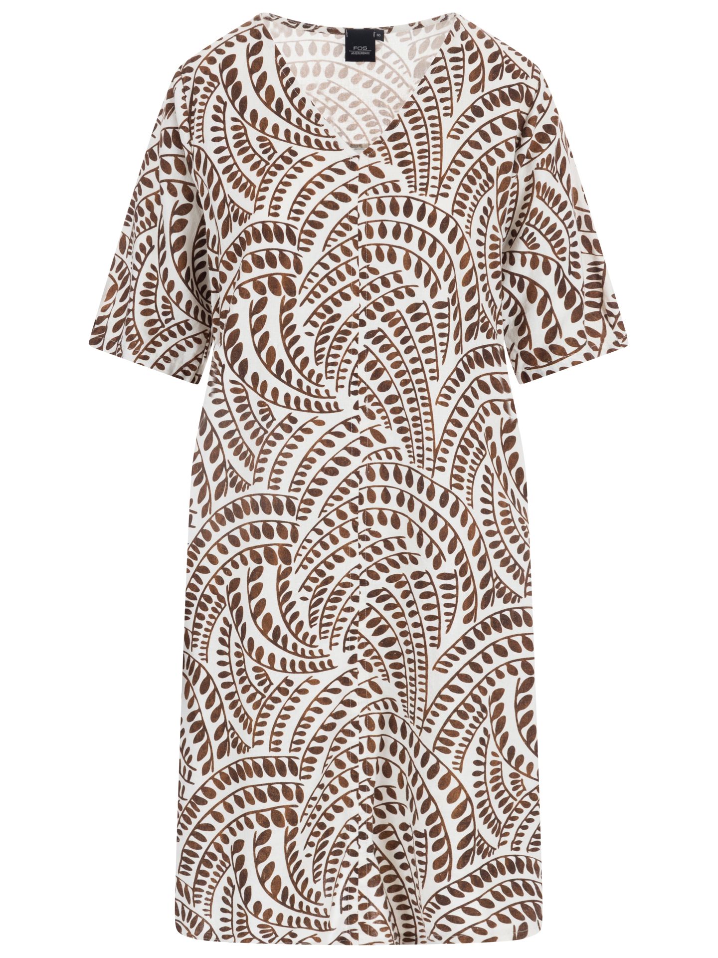 FOS Fashion Jurk Linde Camel 00084317-2350