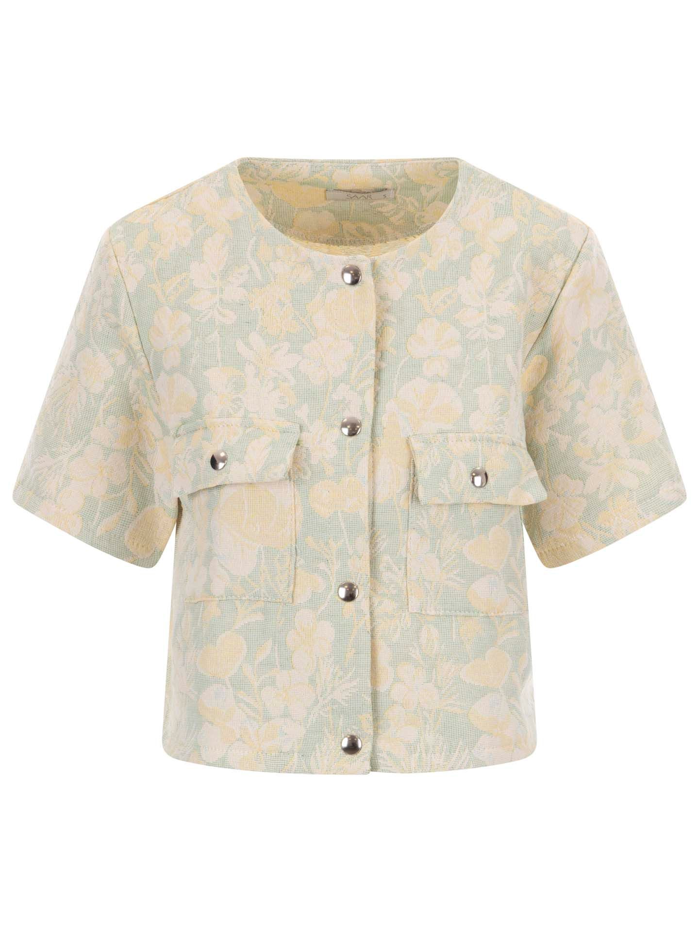 SAAR Blazer Klaartje Groen 00084320-6000