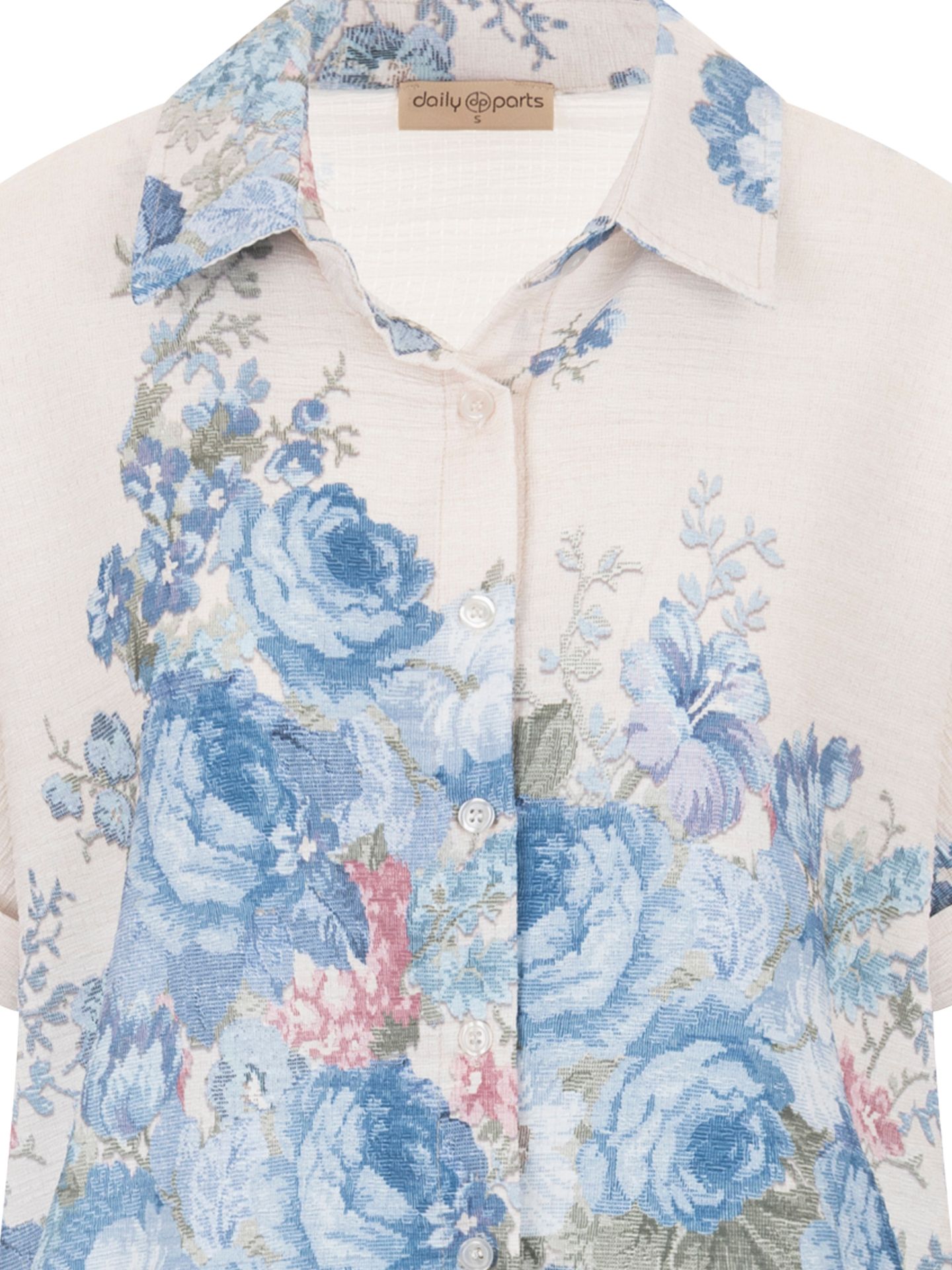 daily parts Blouse Mobli Blauw 00084322-1600