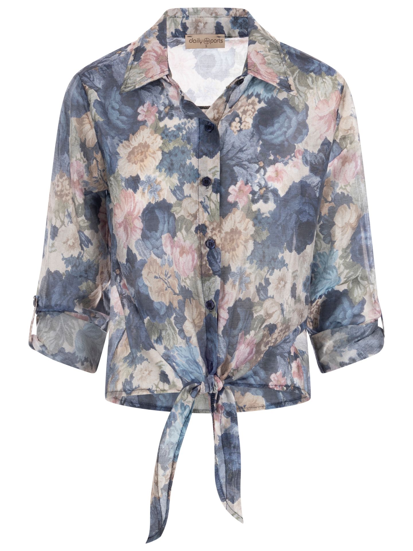 daily parts Blouse Mila Blauw 00084323-1500