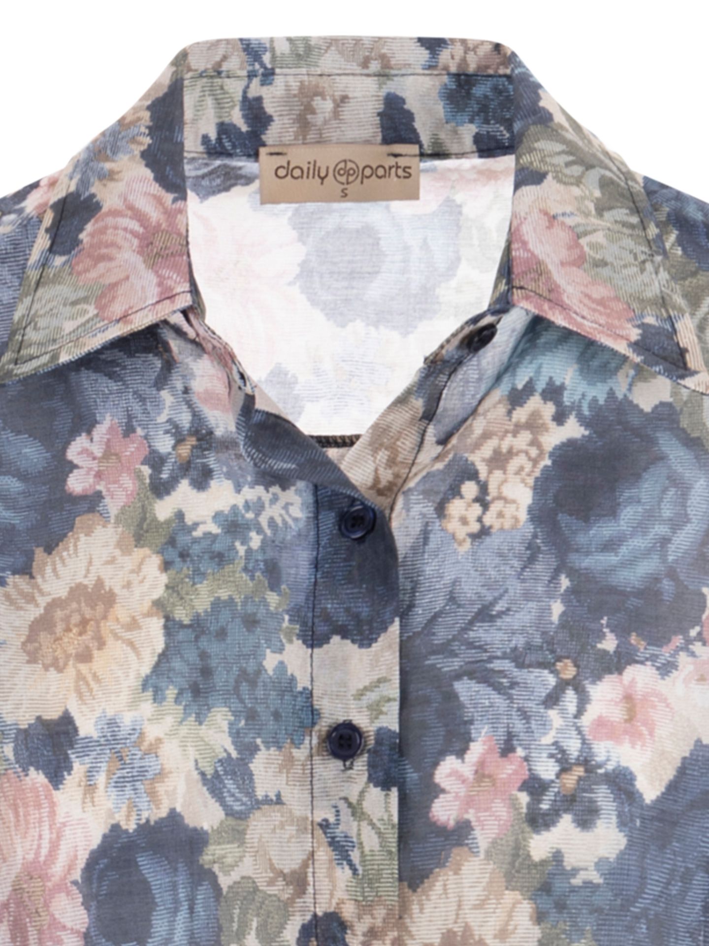 daily parts Blouse Mila Blauw 00084323-1500