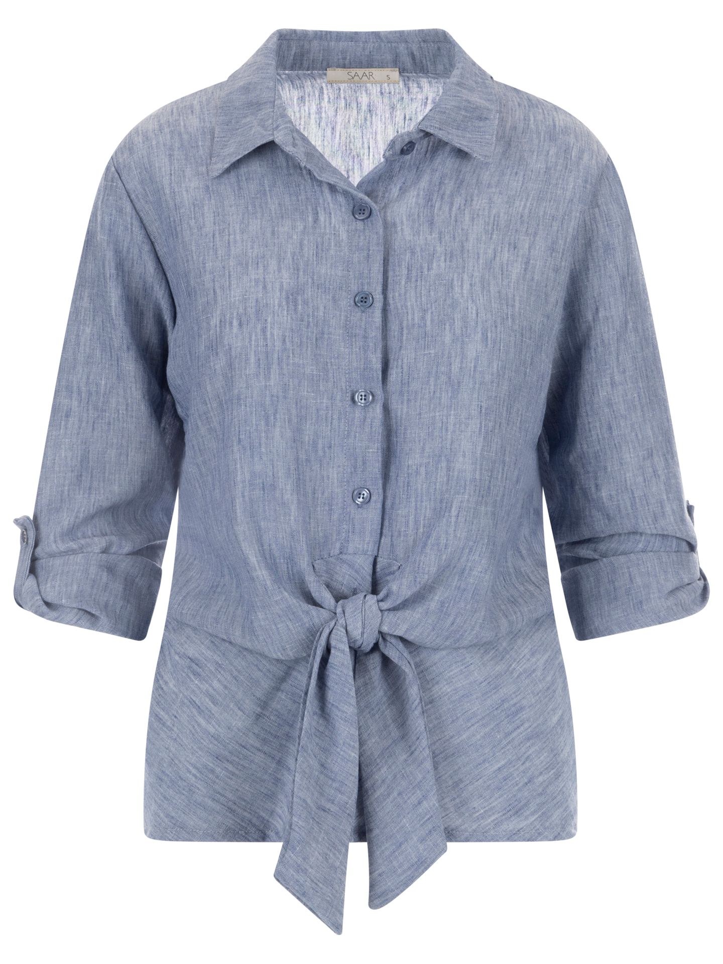 SAAR Blouse Vlinnen Blauw 00084328-1500